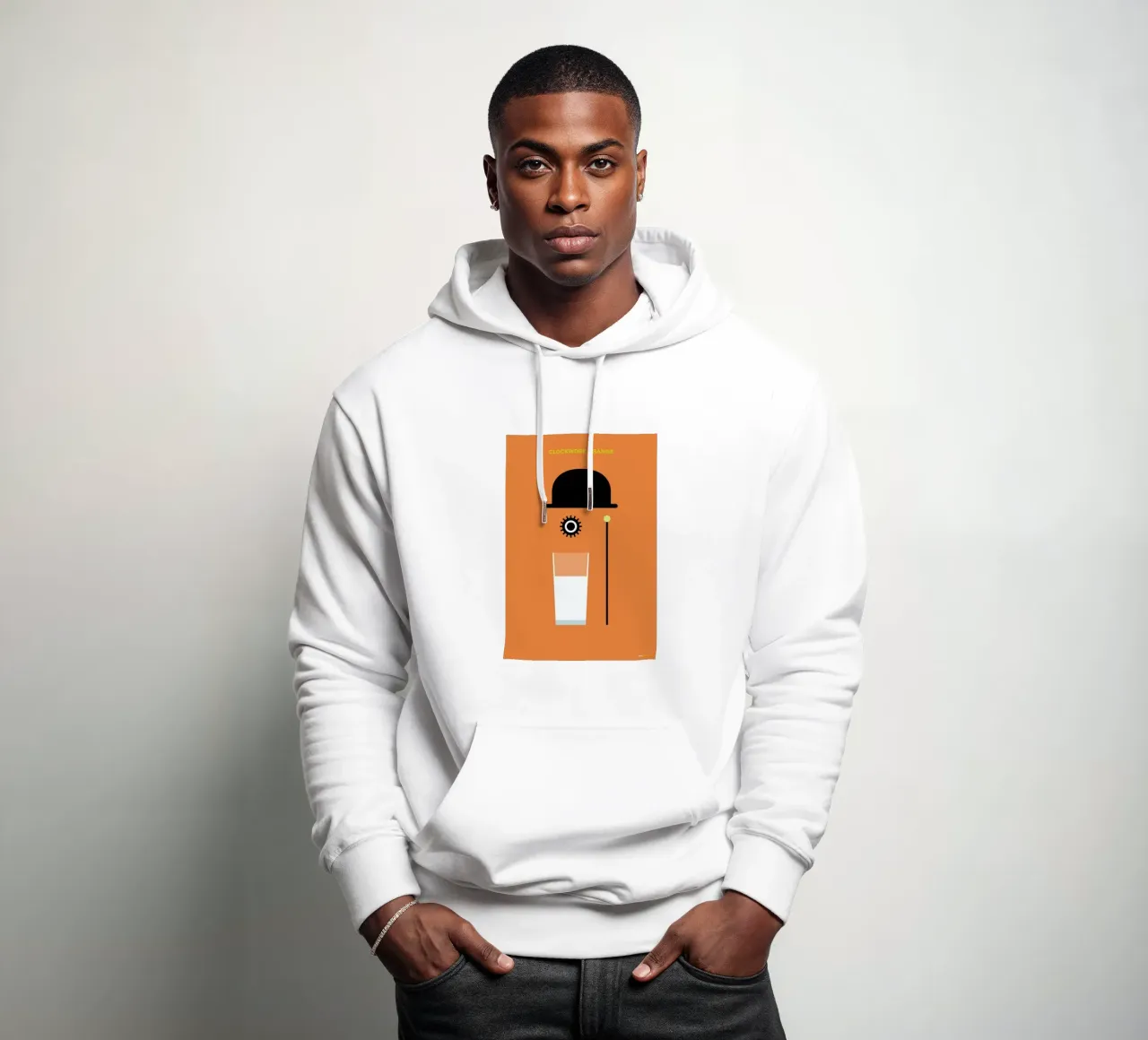 Clockwork felpa con cappuccio da Rafa Gomes