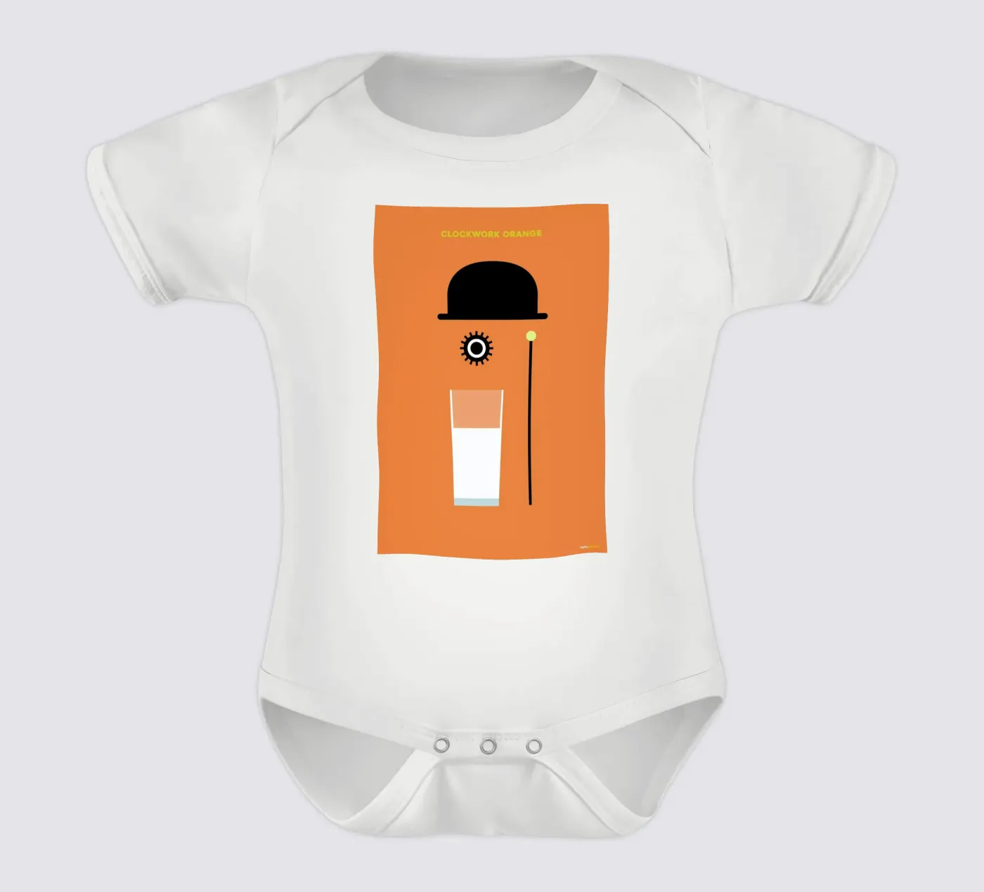 Clockwork babyrompertje korte mouwen van Rafa Gomes