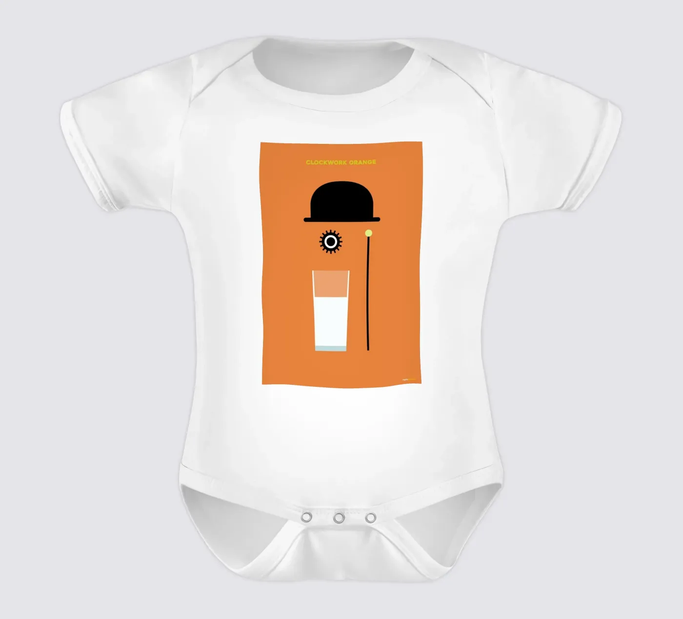 Clockwork babyrompertje korte mouwen van Rafa Gomes