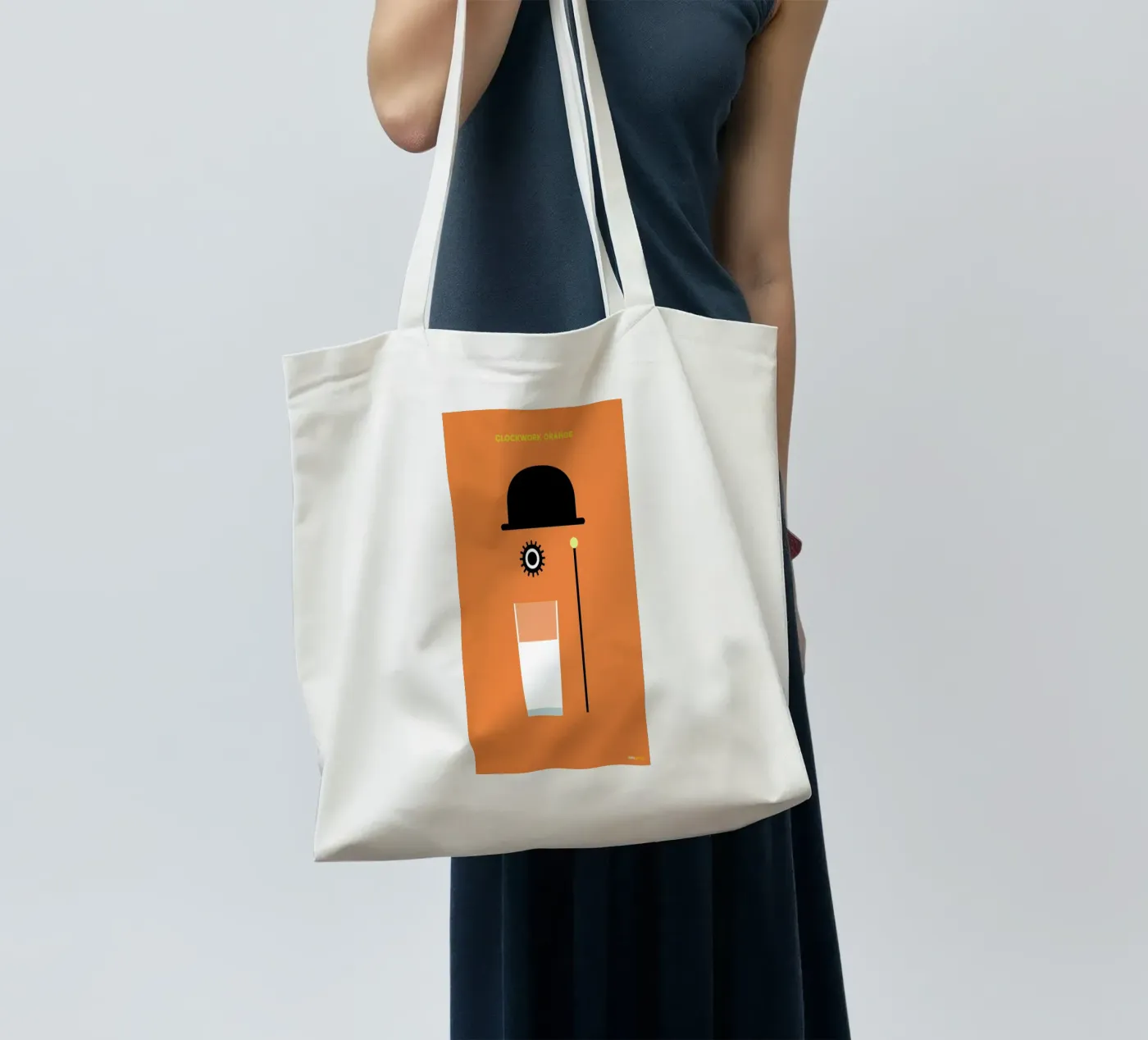 Clockwork borsa in juta da Rafa Gomes