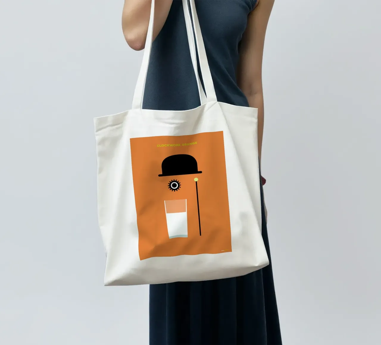Clockwork borsa in juta da Rafa Gomes