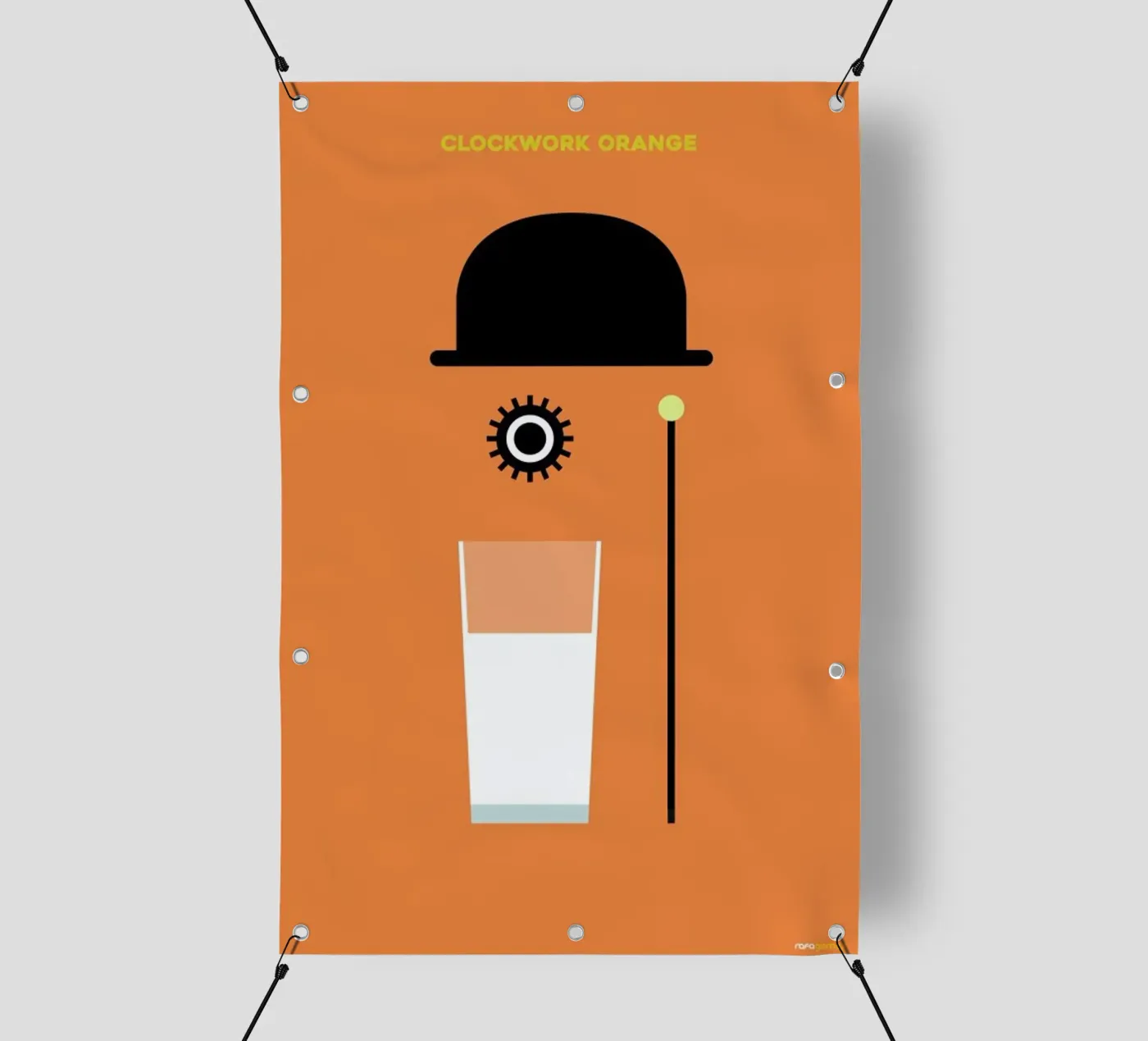 Clockwork pvc-zeil van Rafa Gomes