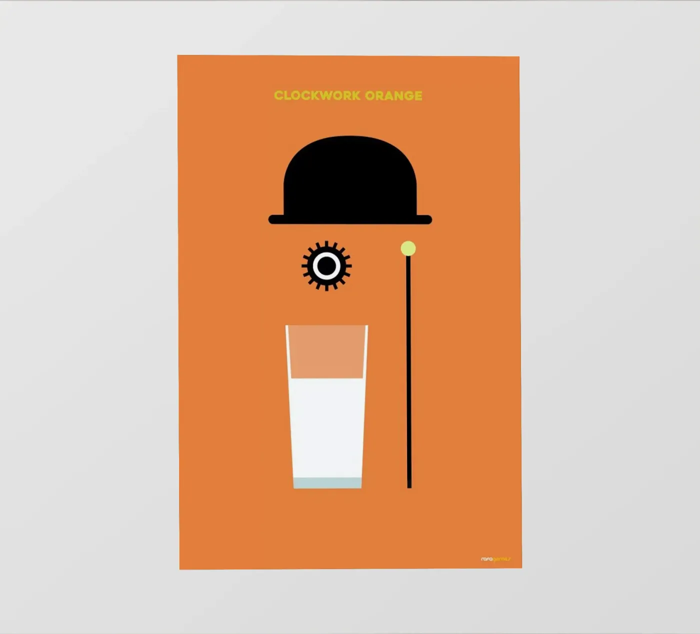 Clockwork pvc-zeil van Rafa Gomes