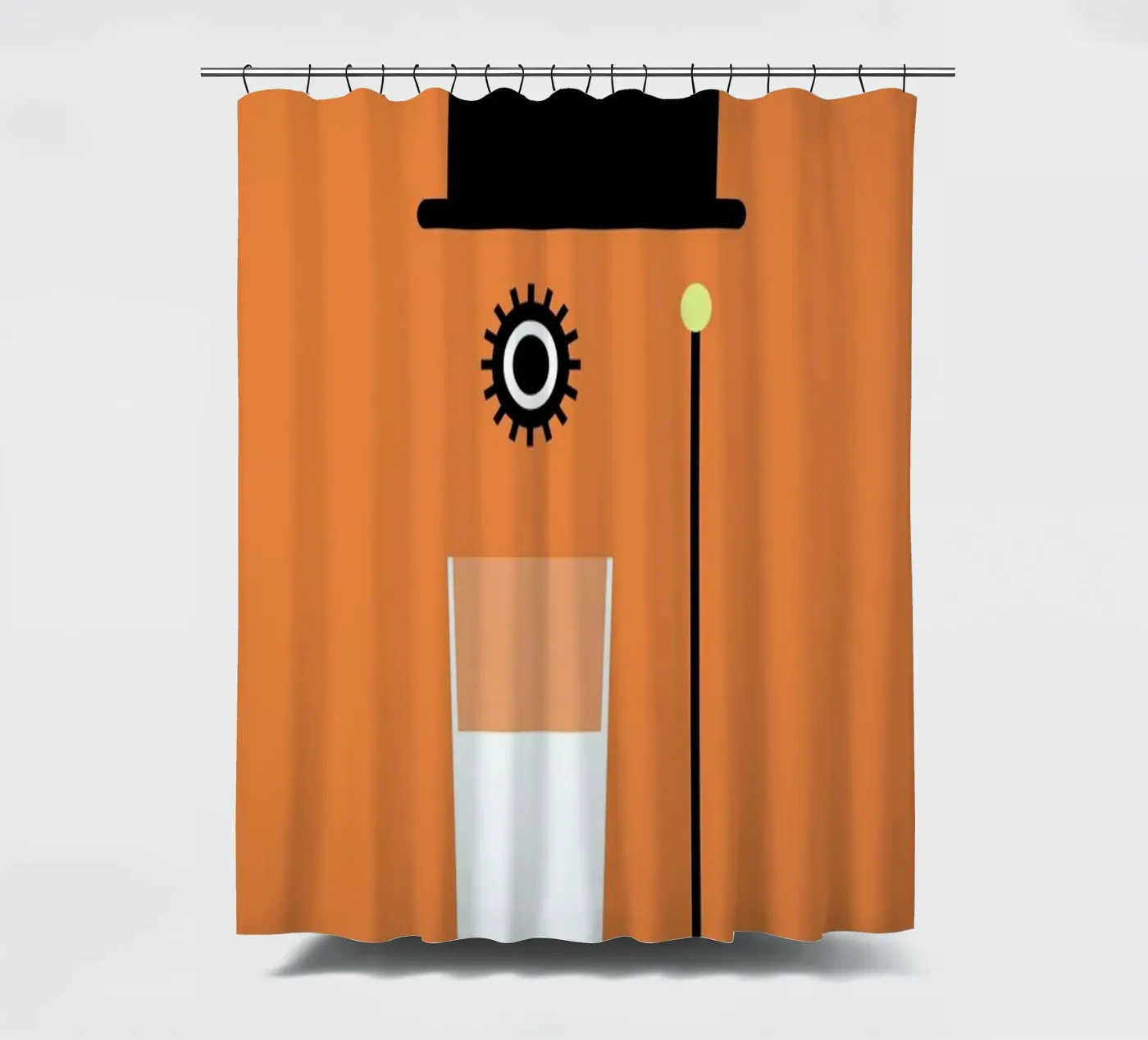 Clockwork Duschvorhang von Rafa Gomes