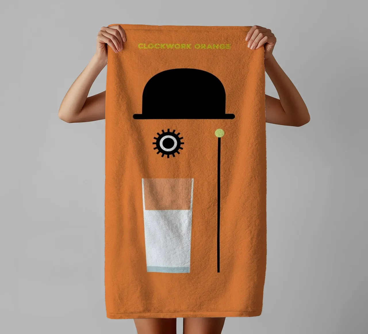 Clockwork asciugamano da bagno da Rafa Gomes