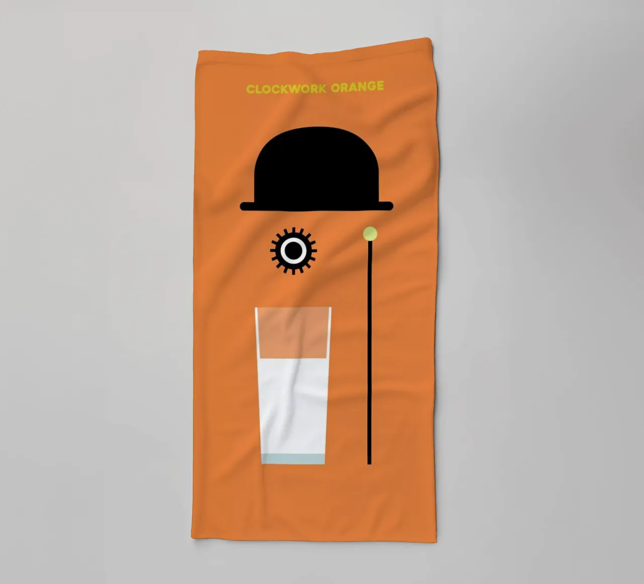 Clockwork asciugamano da bagno da Rafa Gomes