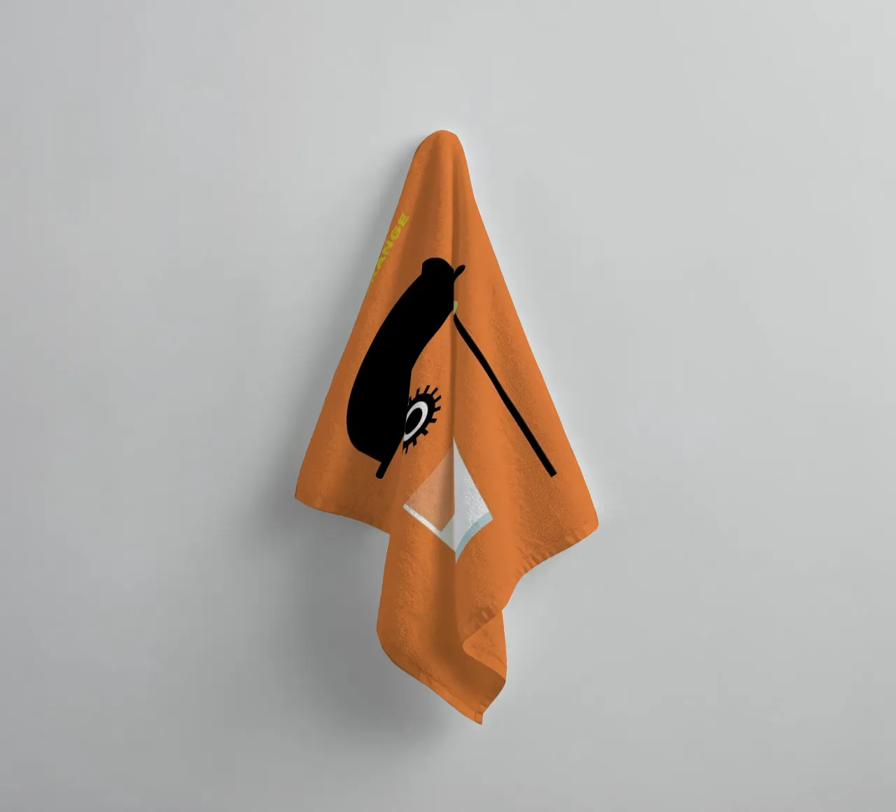 Clockwork towel by Rafa Gomes