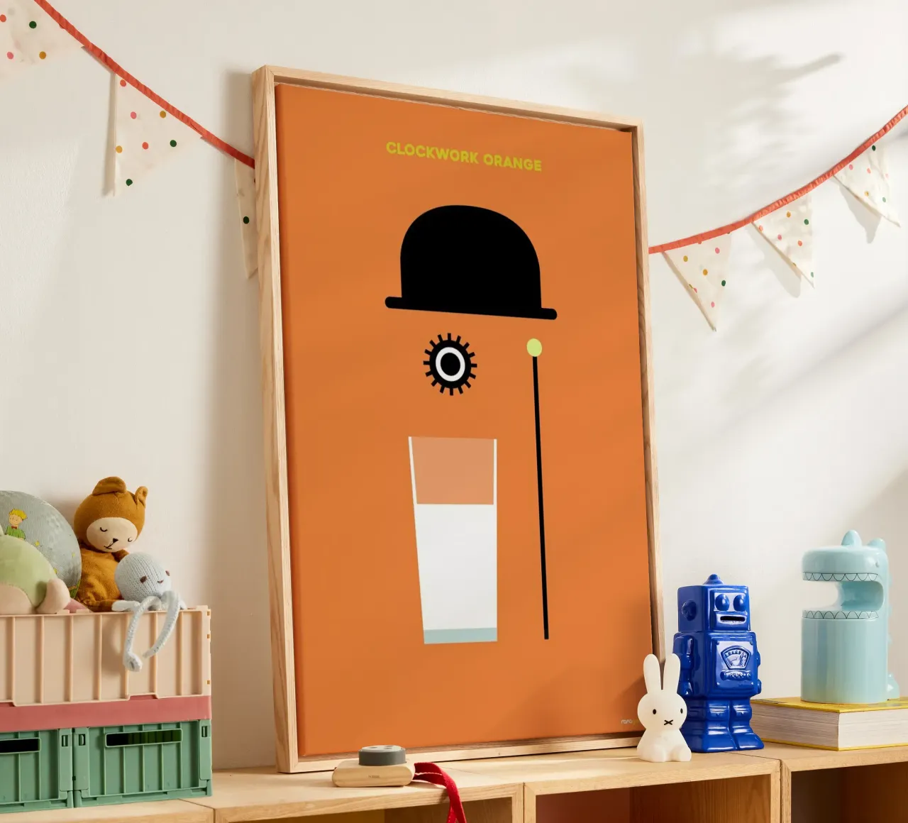 Clockwork tela con Cornice a cassetta da Rafa Gomes