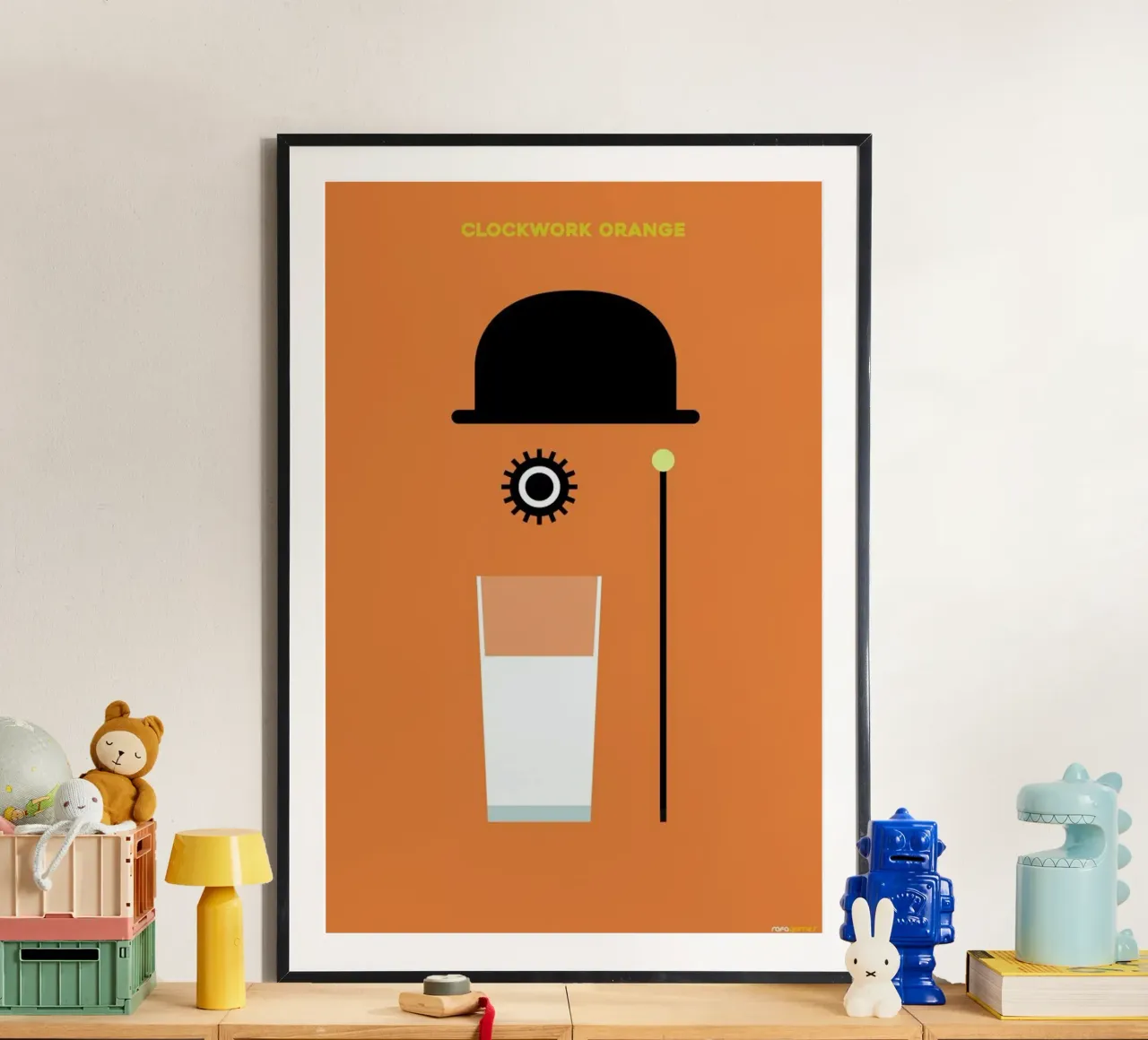 Clockwork poster by Rafa Gomes