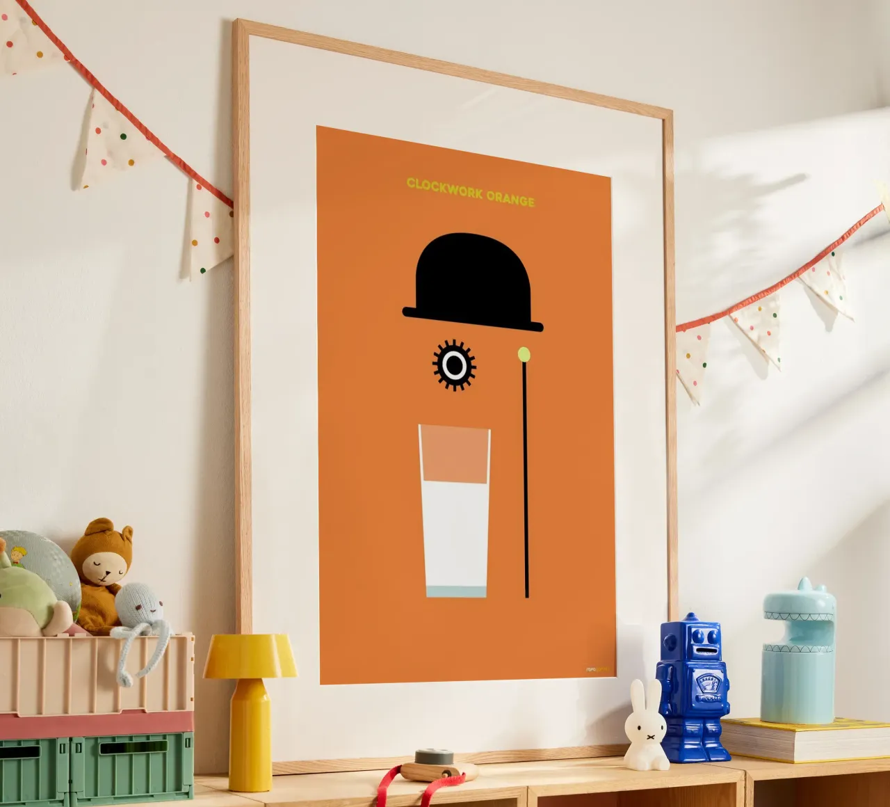 Clockwork poster by Rafa Gomes