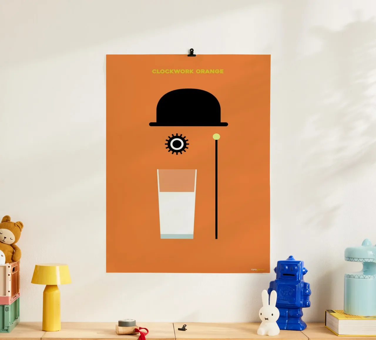 Clockwork poster by Rafa Gomes