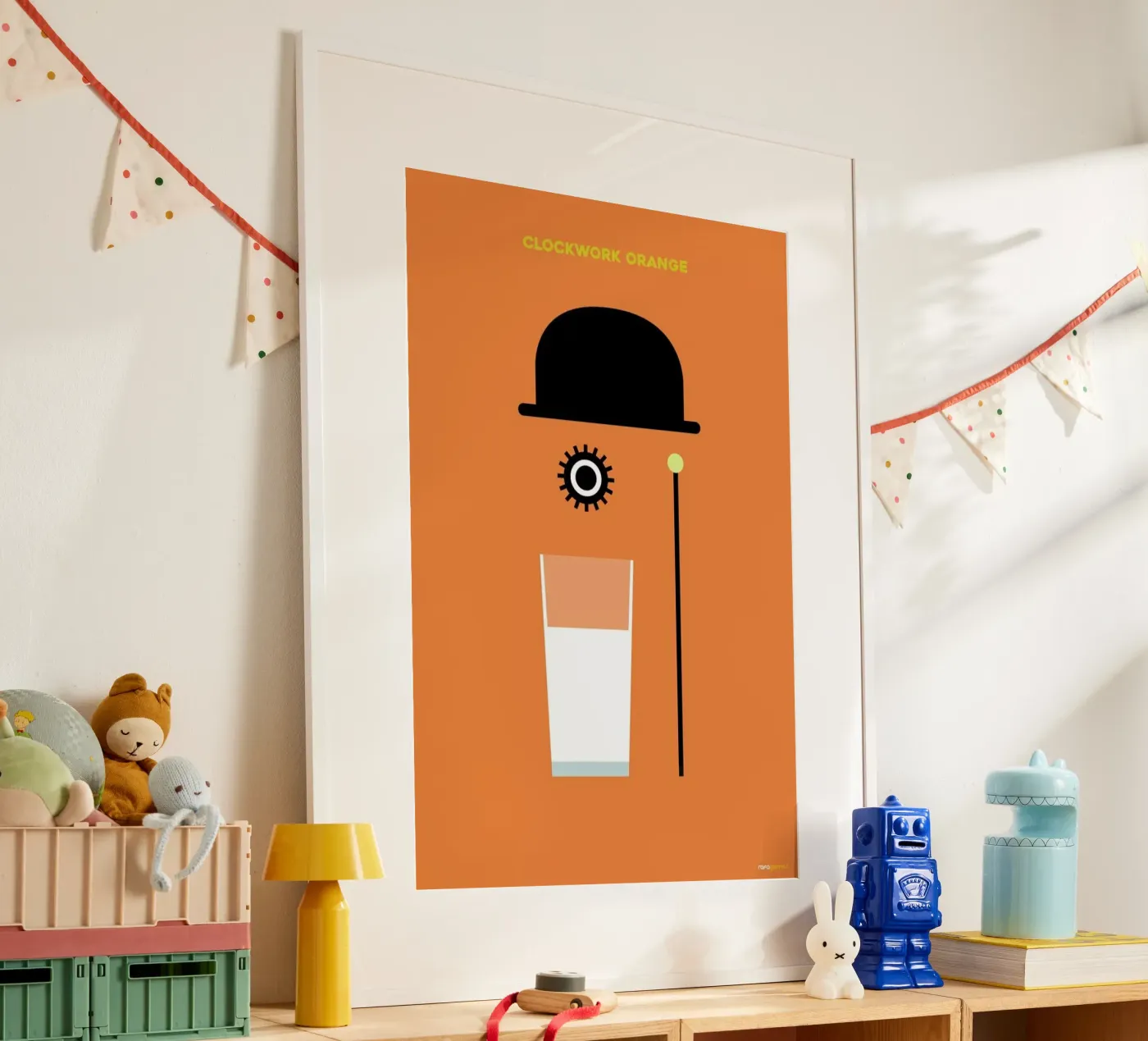 Clockwork poster van Rafa Gomes