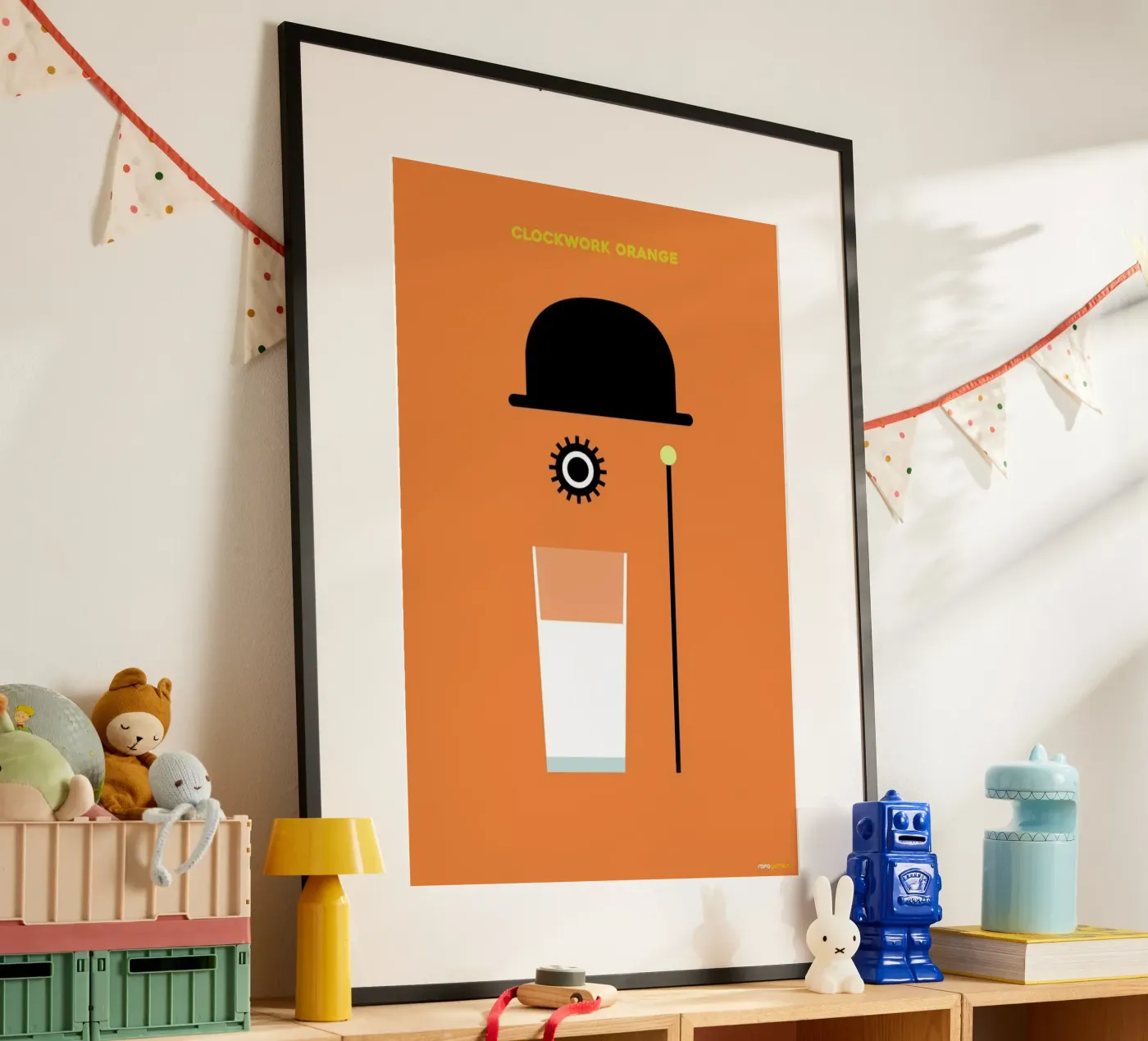 Clockwork poster van Rafa Gomes