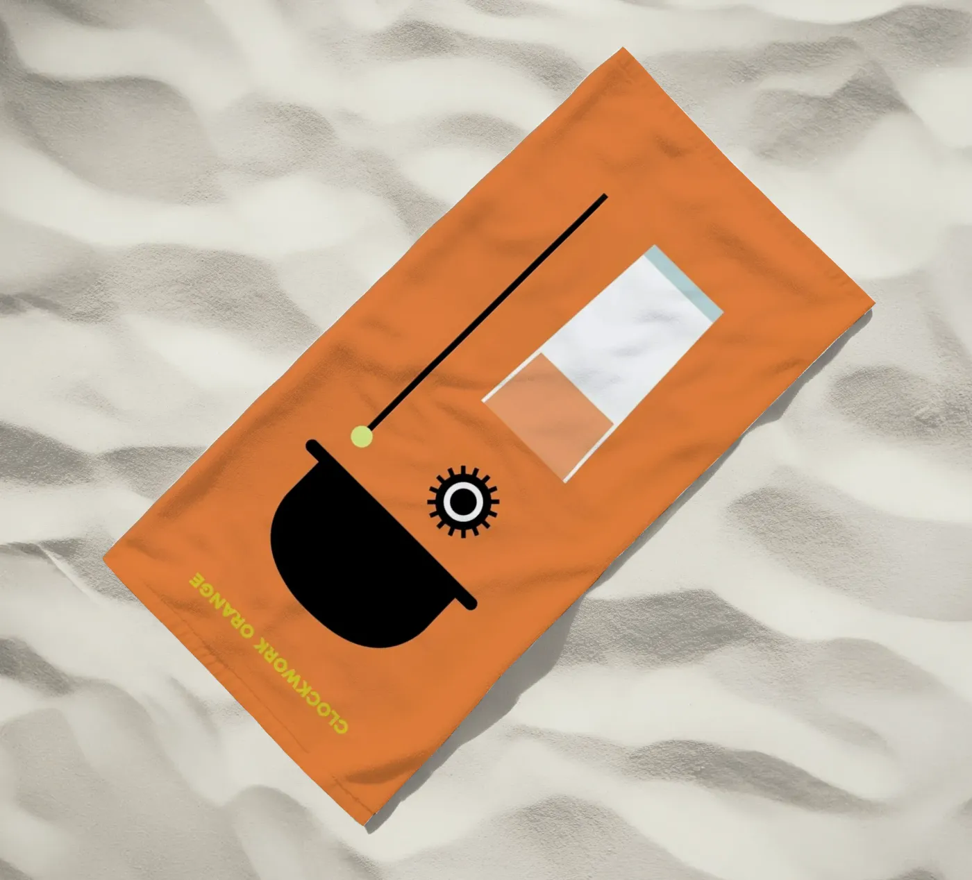 Clockwork Strandtuch von Rafa Gomes