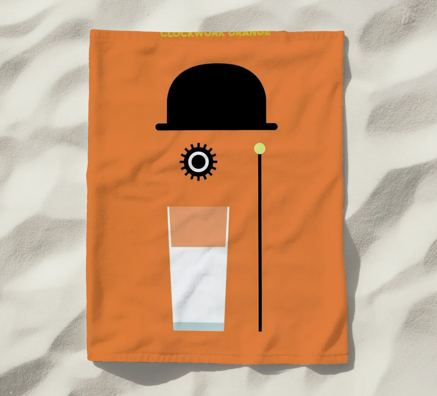 Clockwork Strandtuch von Rafa Gomes