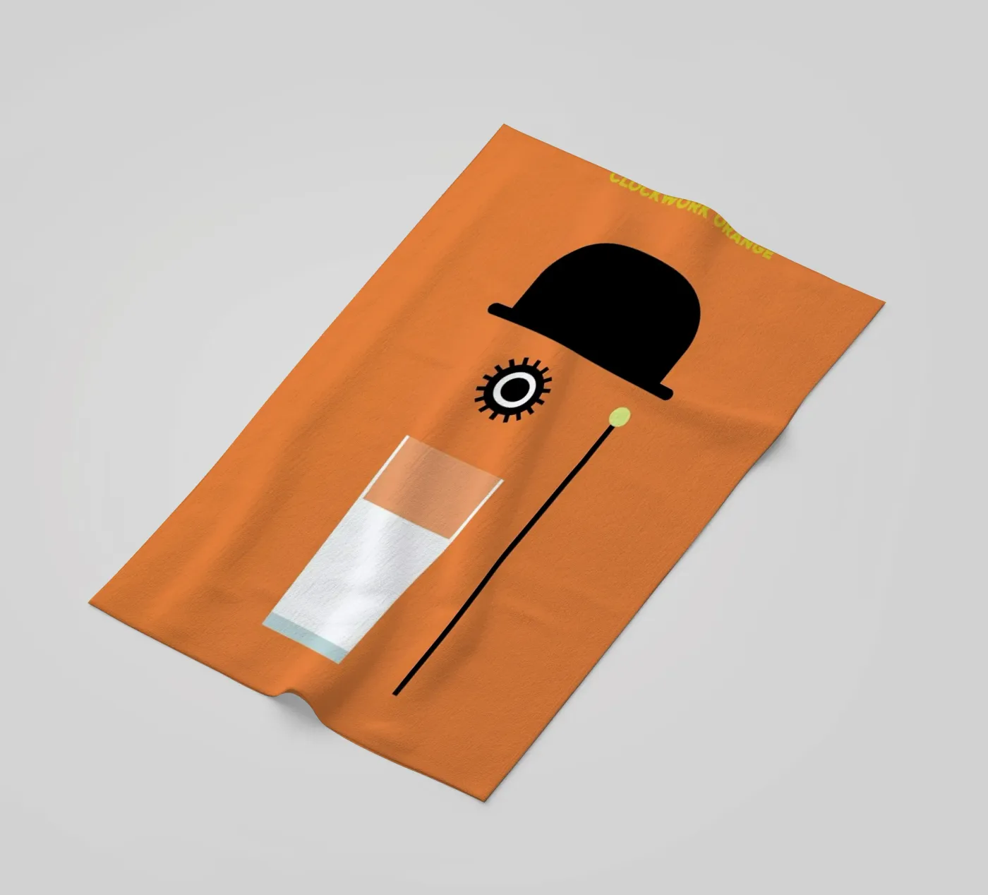 Clockwork Strandtuch von Rafa Gomes