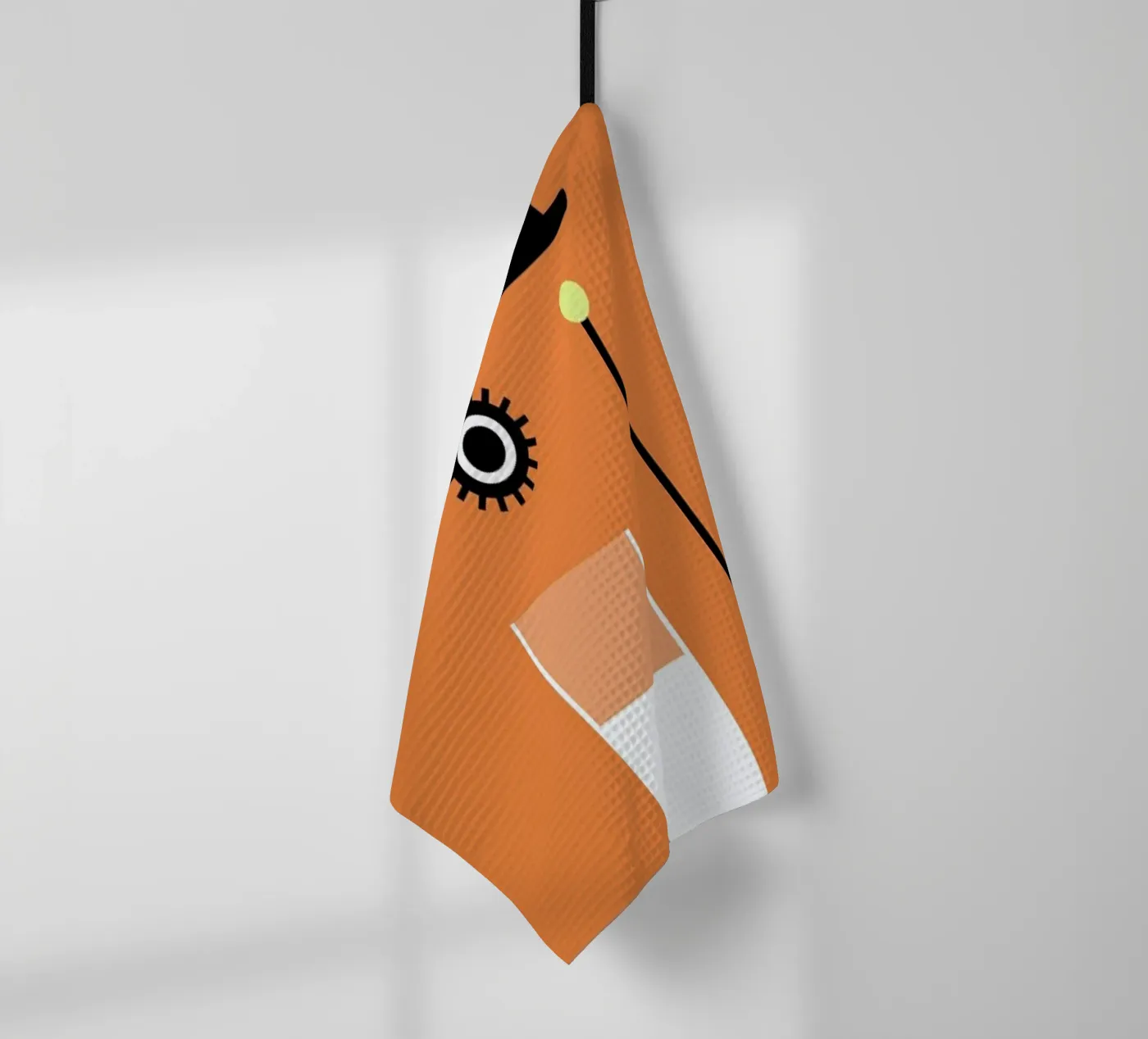 Clockwork tea towel by Rafa Gomes