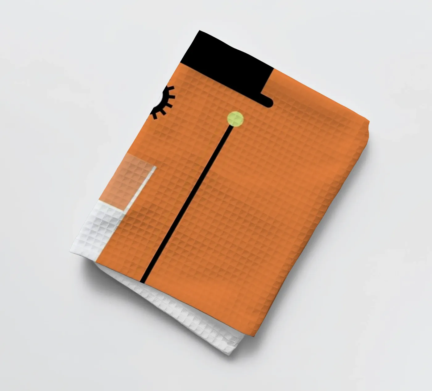 Clockwork tea towel by Rafa Gomes