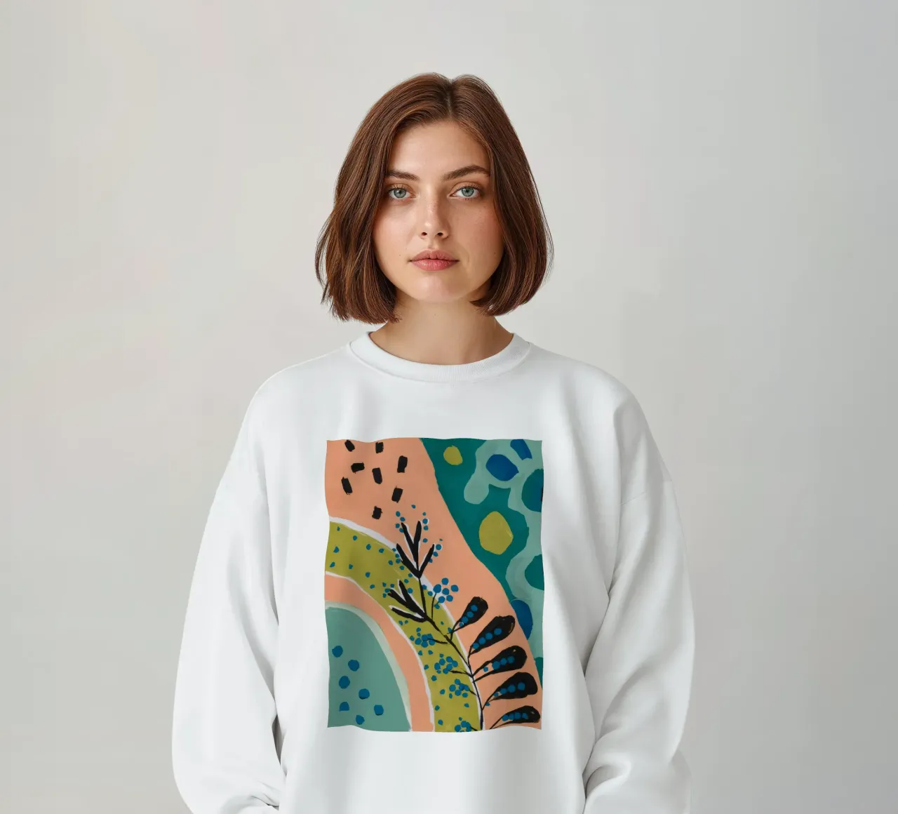Curva alba botanica felpa da Zep Layers