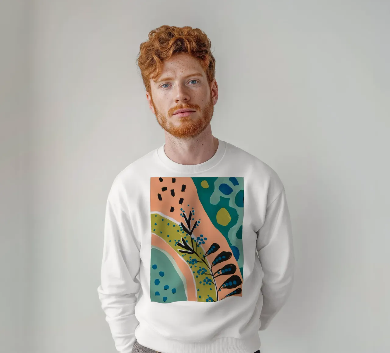 Curva alba botanica felpa da Zep Layers