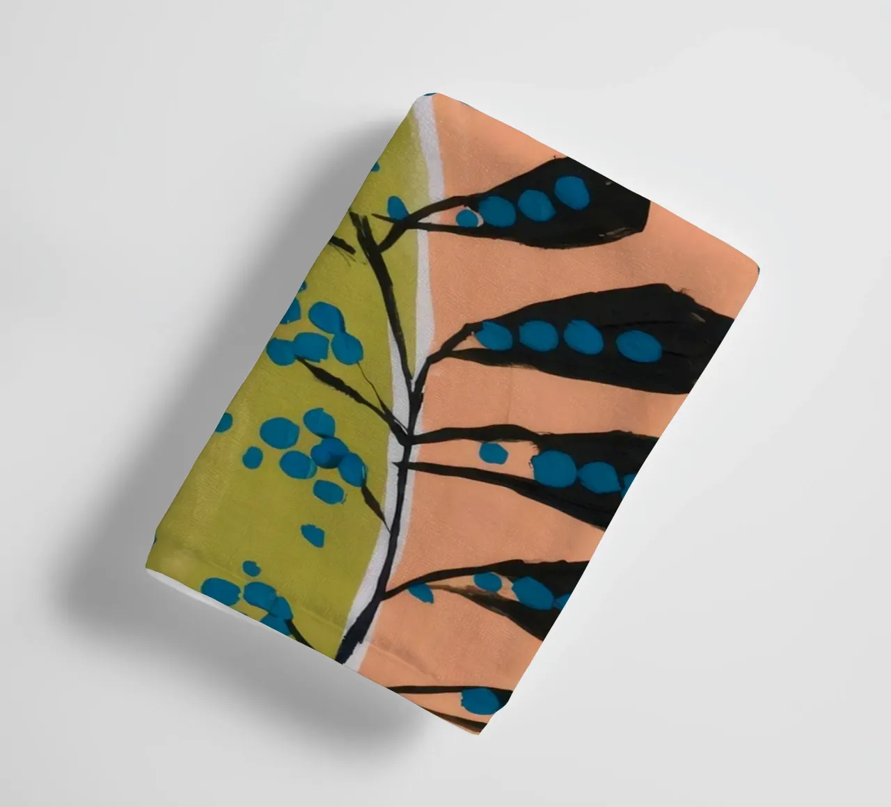 Botanical Sunrise Curve towel by Zep Layers