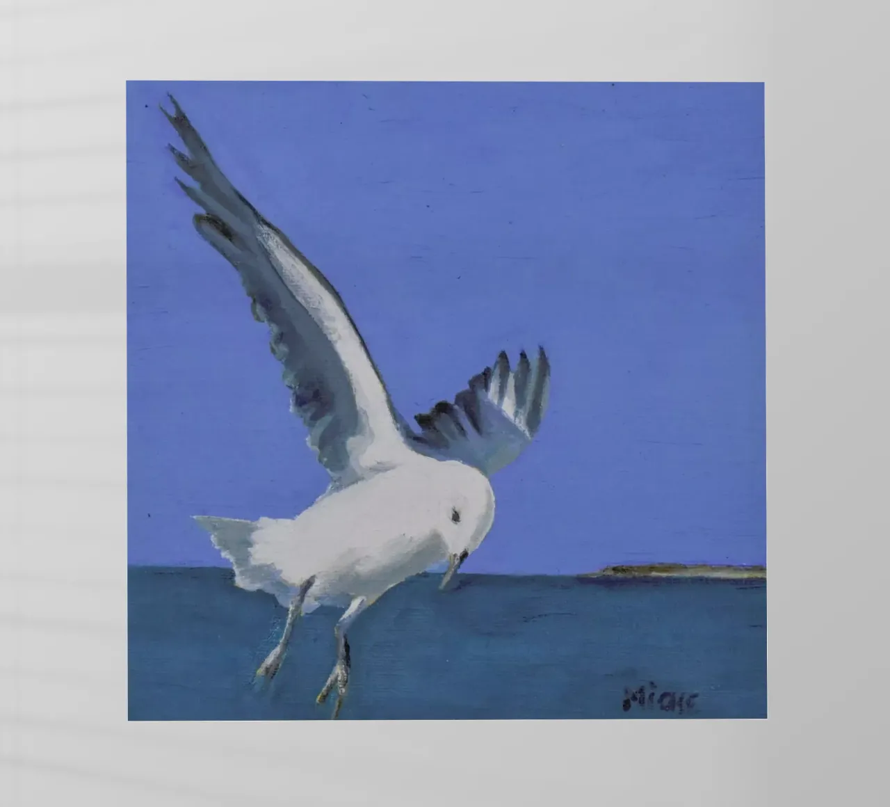 Freedom Over Robben Island III pellicola backlit da Miche Watkins