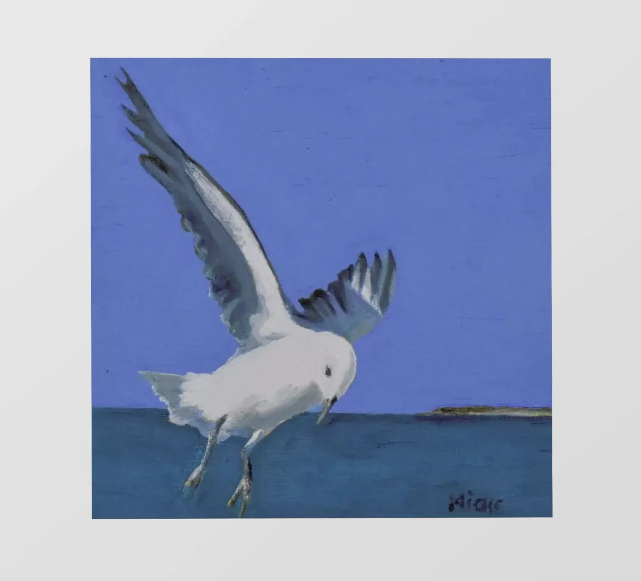 Freedom Over Robben Island III telo in pvc da Miche Watkins