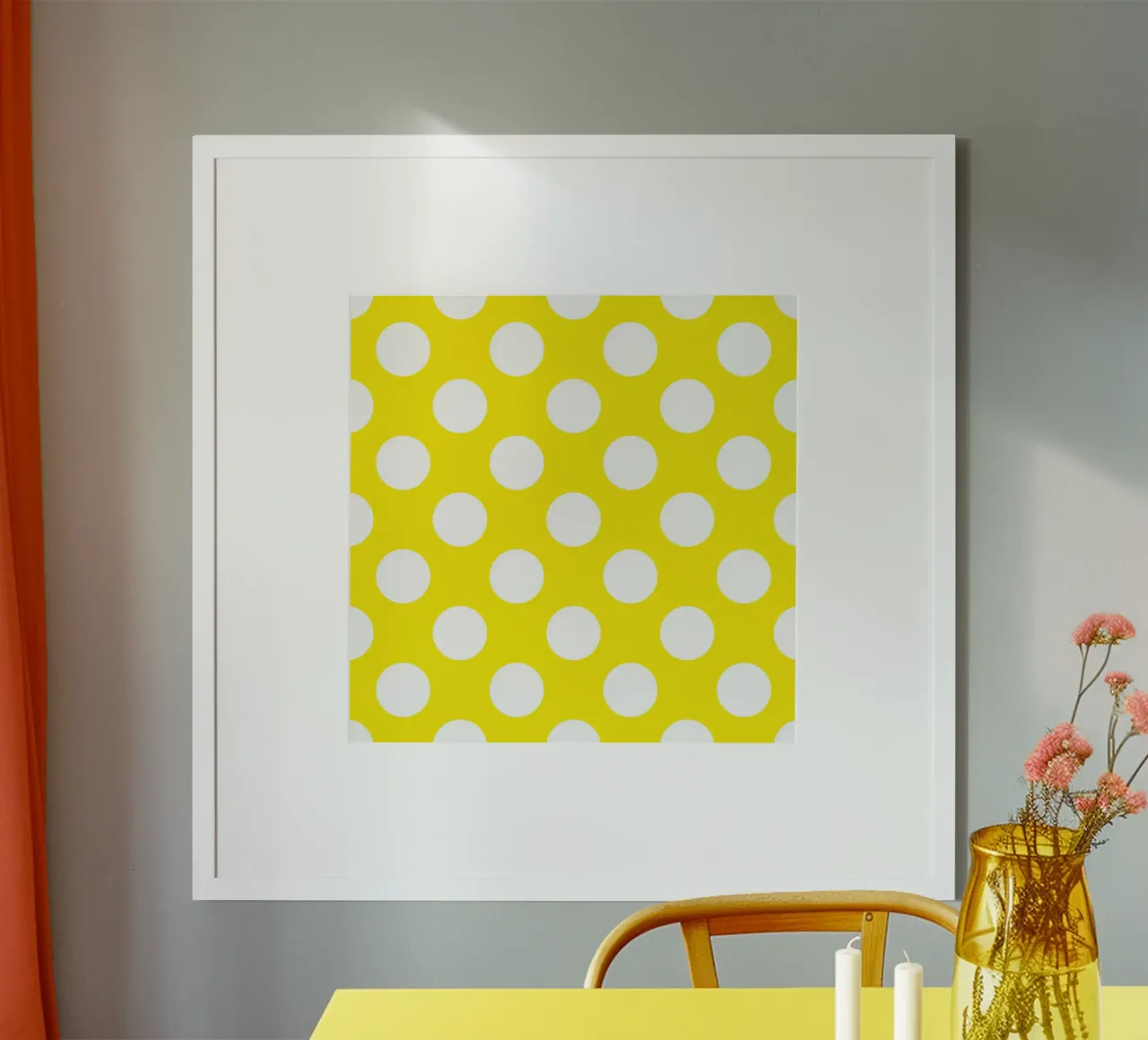 Pois en jaune vif hahnemühle de Happy Littles