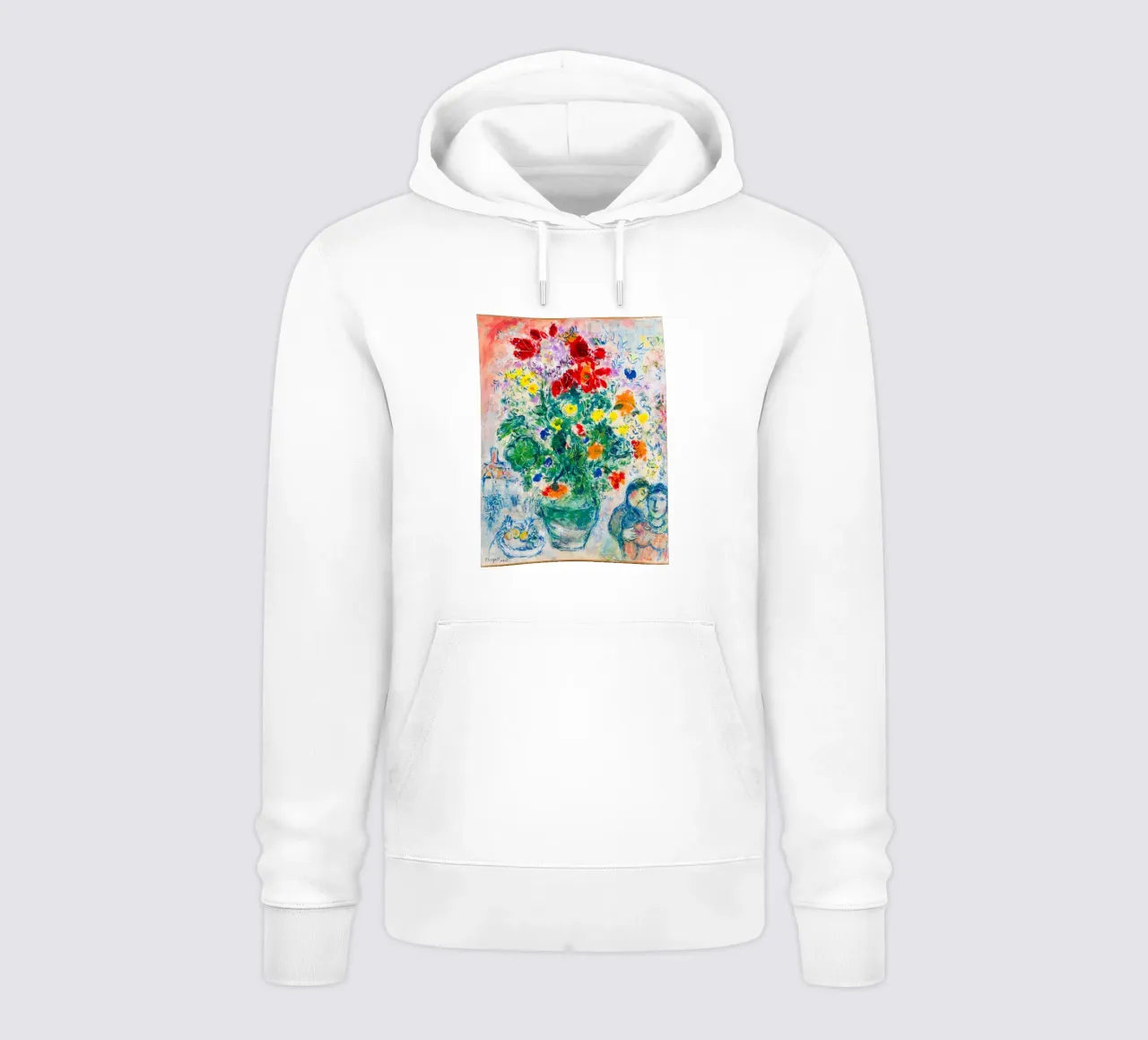flor de marc chagall sudadera con capucha de DuncanBennett shop