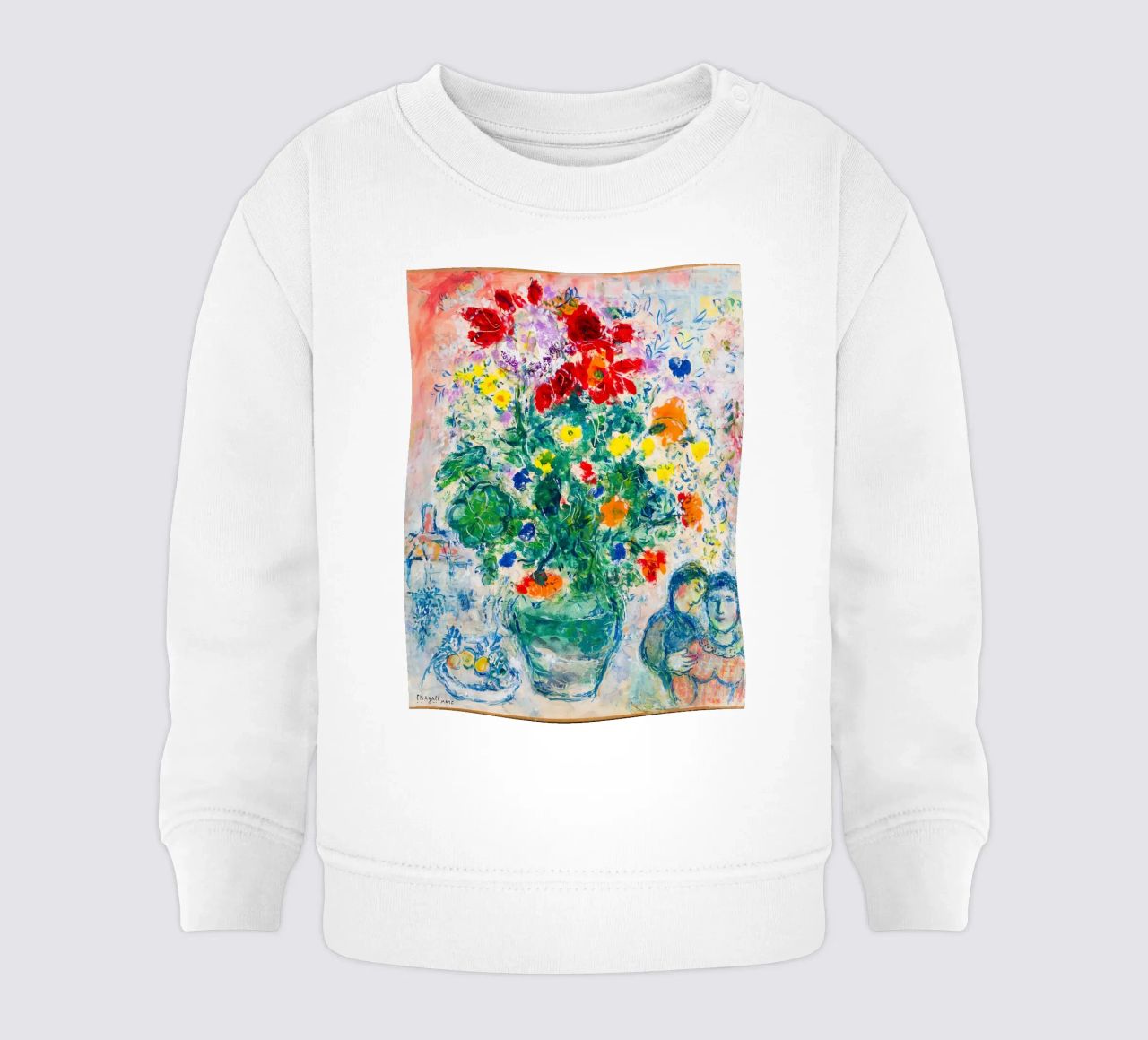 marc chagall fiore felpa neonato da DuncanBennett shop