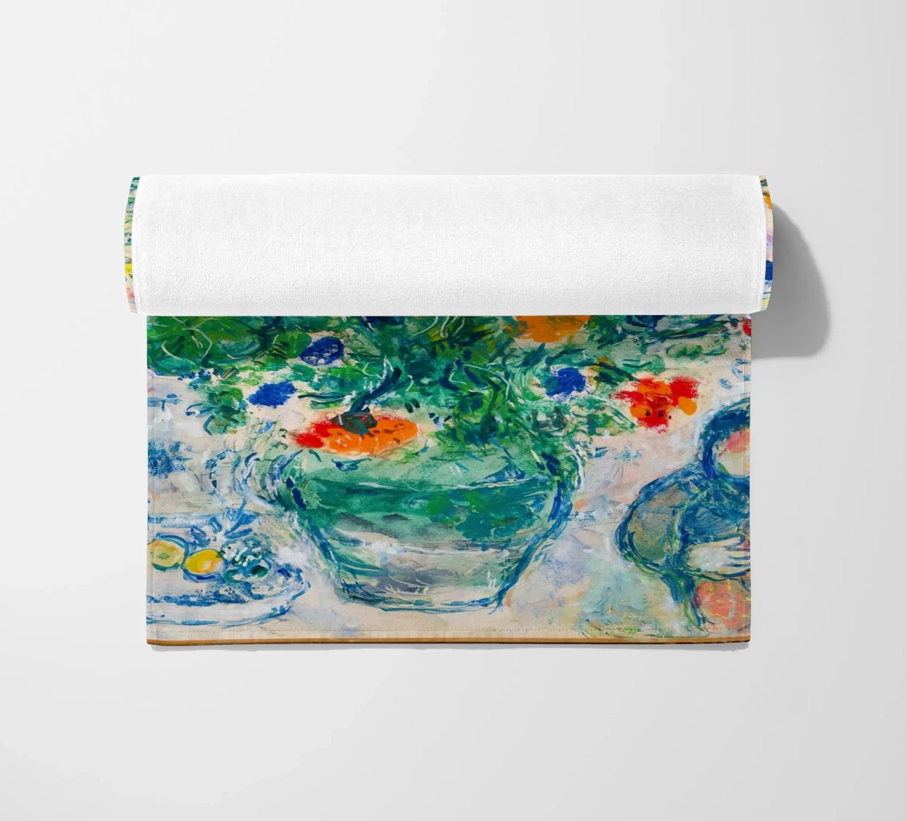 marc chagall fiore telo mare da DuncanBennett shop