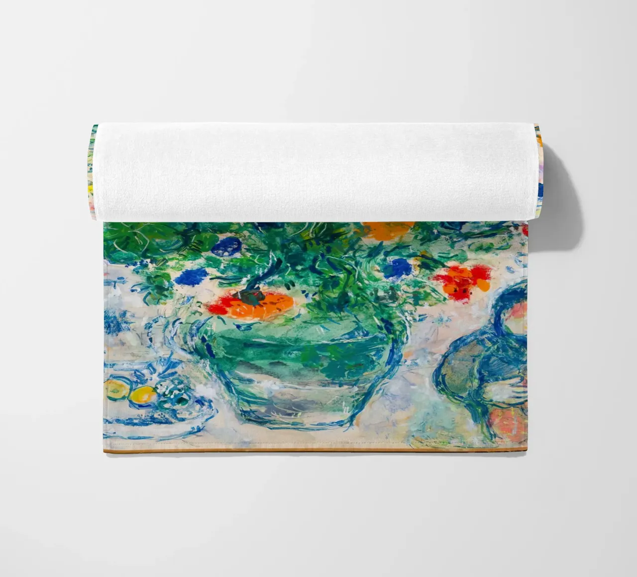 flor de marc chagall toalla de playa de DuncanBennett shop