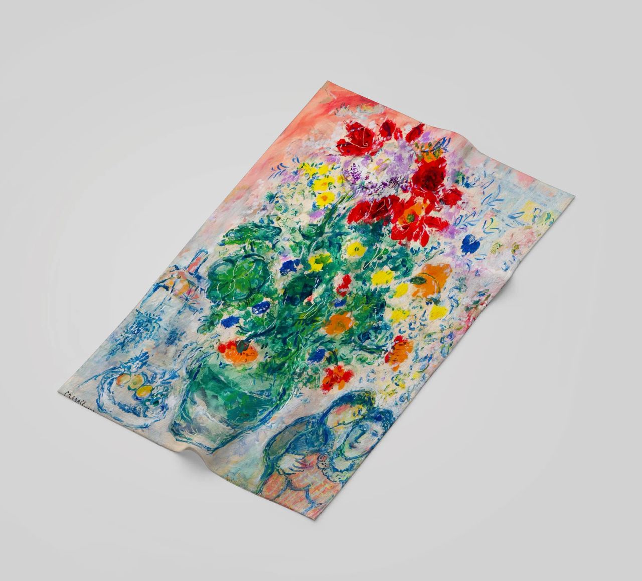 marc chagall fiore telo mare da DuncanBennett shop