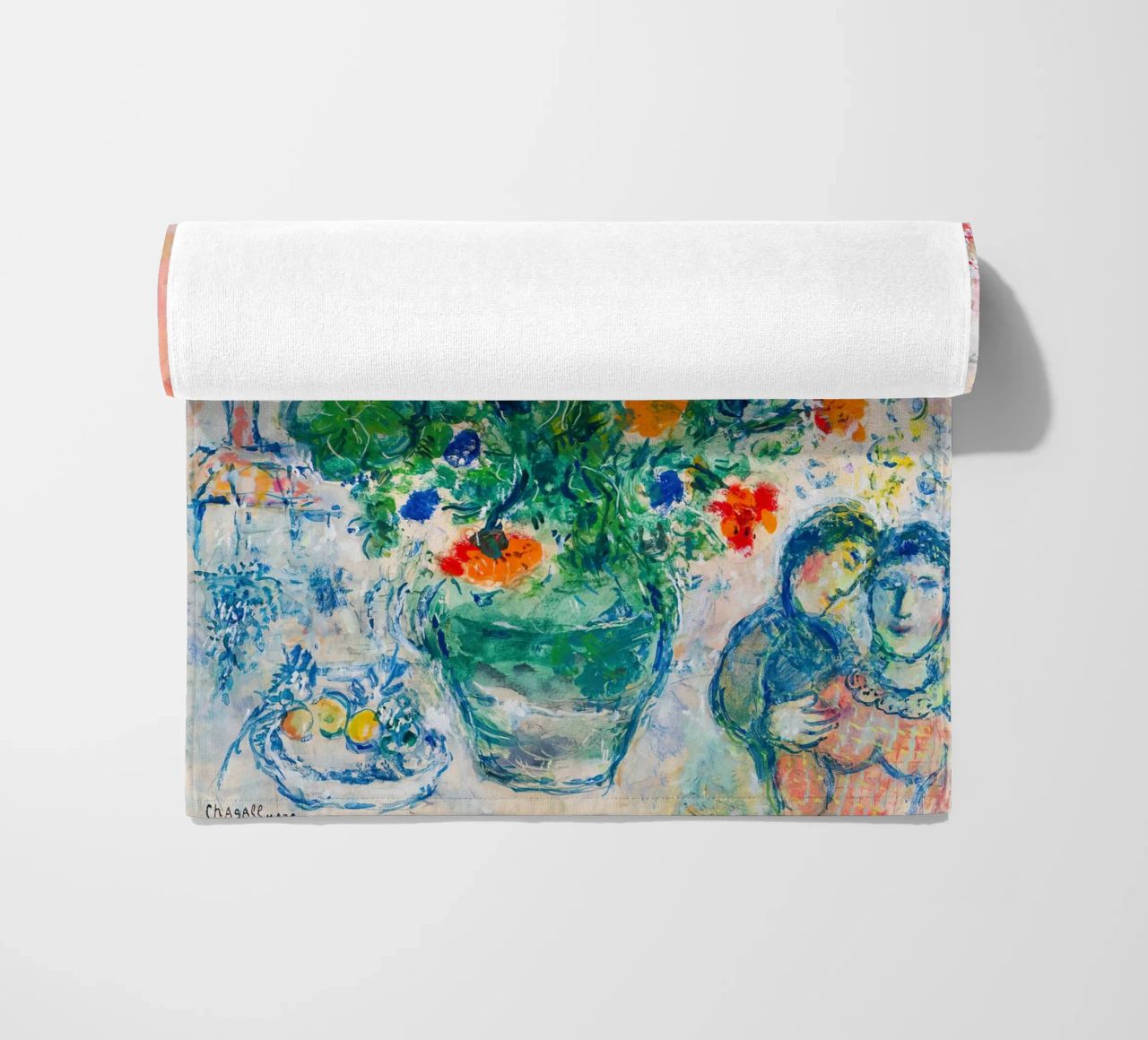 marc chagall fiore telo mare da DuncanBennett shop