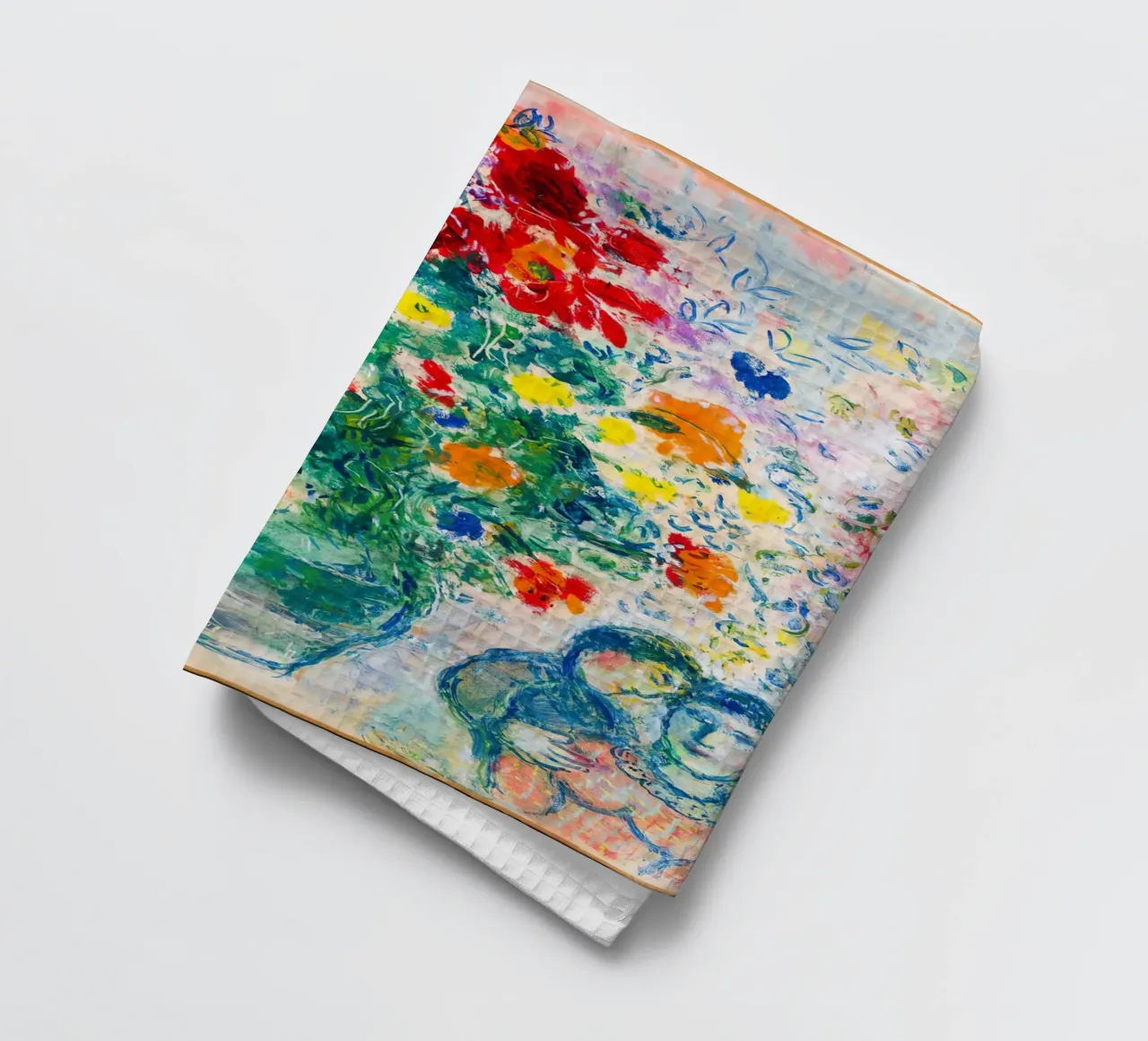marc chagall fiore canovaccio da cucina da DuncanBennett shop