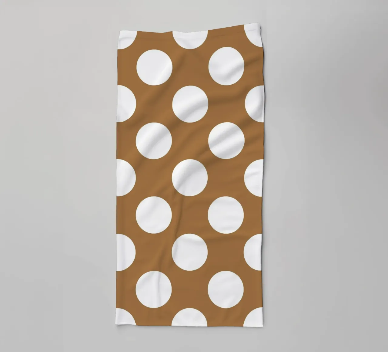 Pois in marrone asciugamano da bagno da Happy Littles