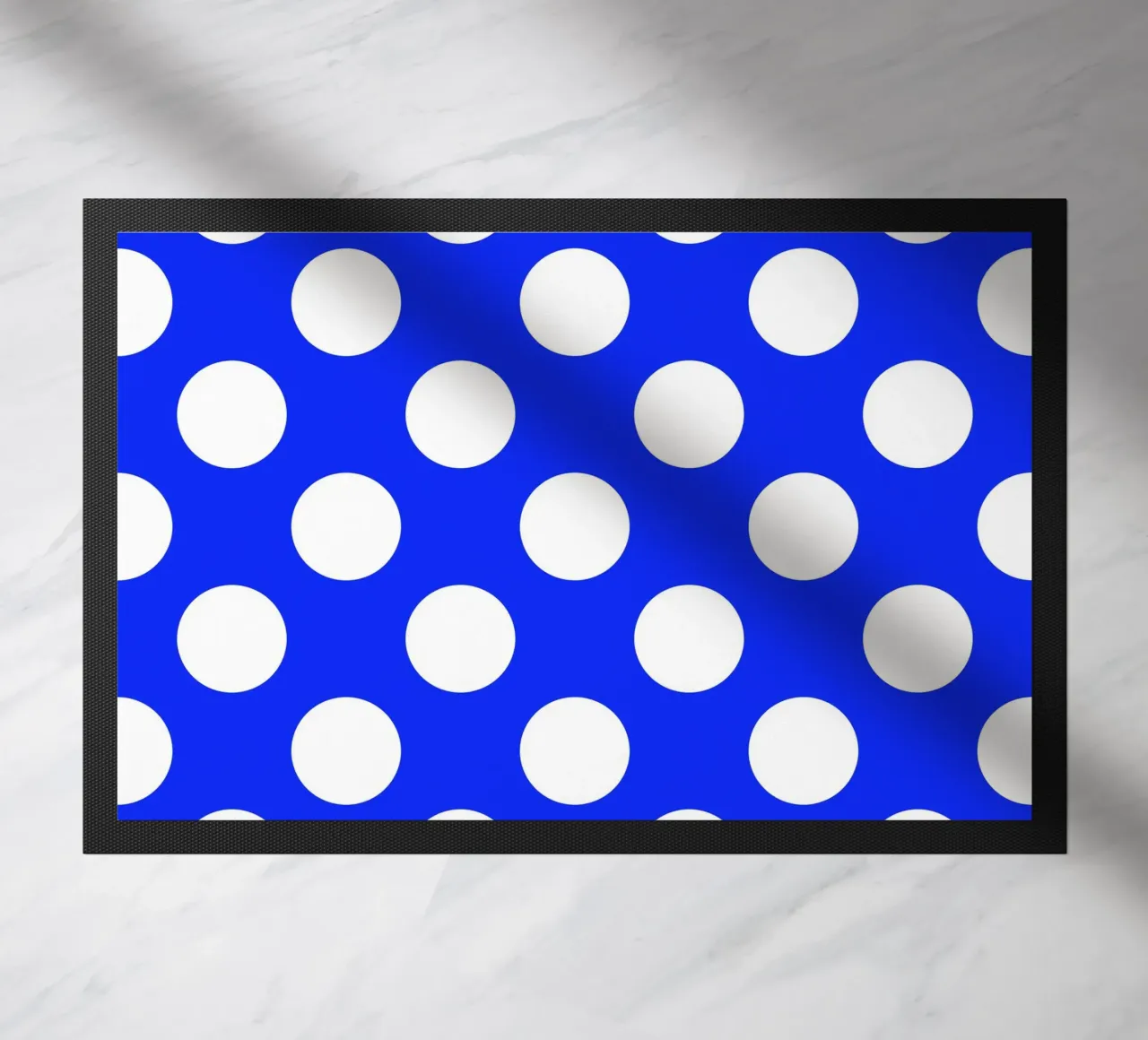 Pois in blu cobalto zerbino da Happy Littles