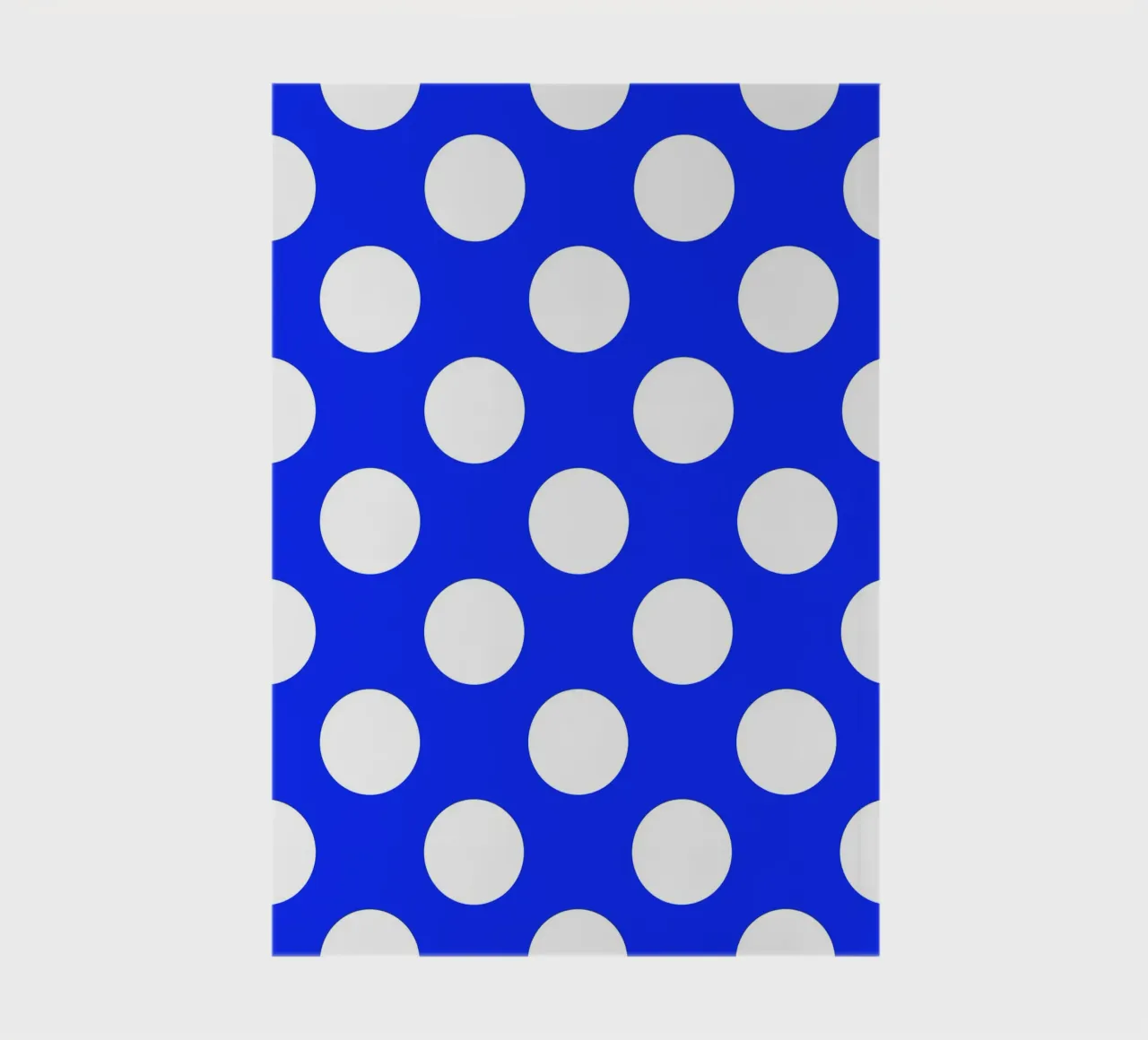 Polka Dots in Cobalt Blue notebook by Happy Littles