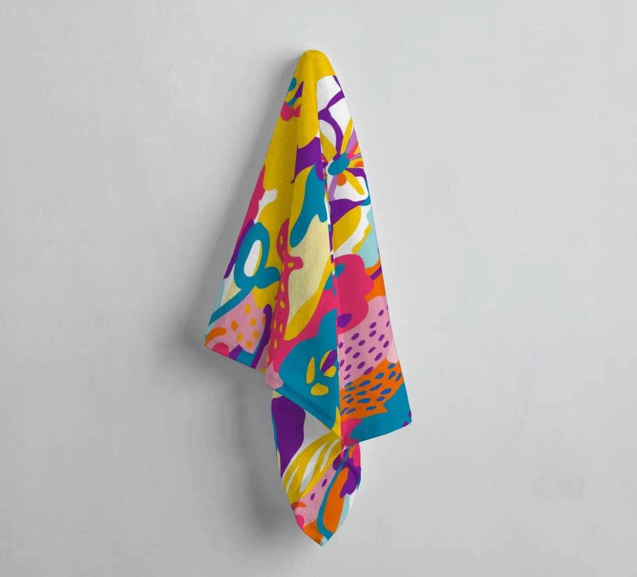 Parata floreale pop asciugamano da bagno da Zep Layers