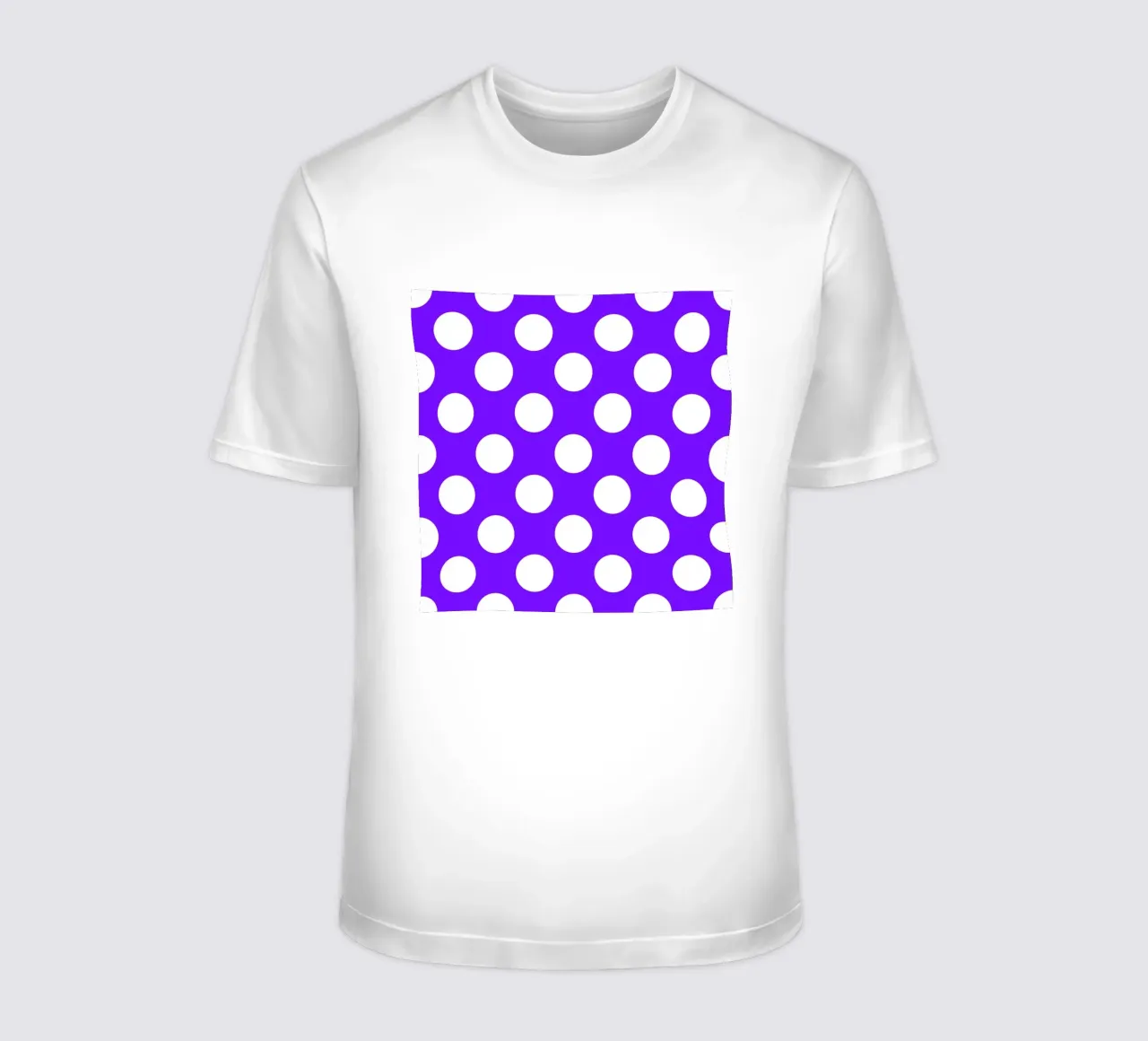 Pois in viola intenso t-shirt da Happy Littles