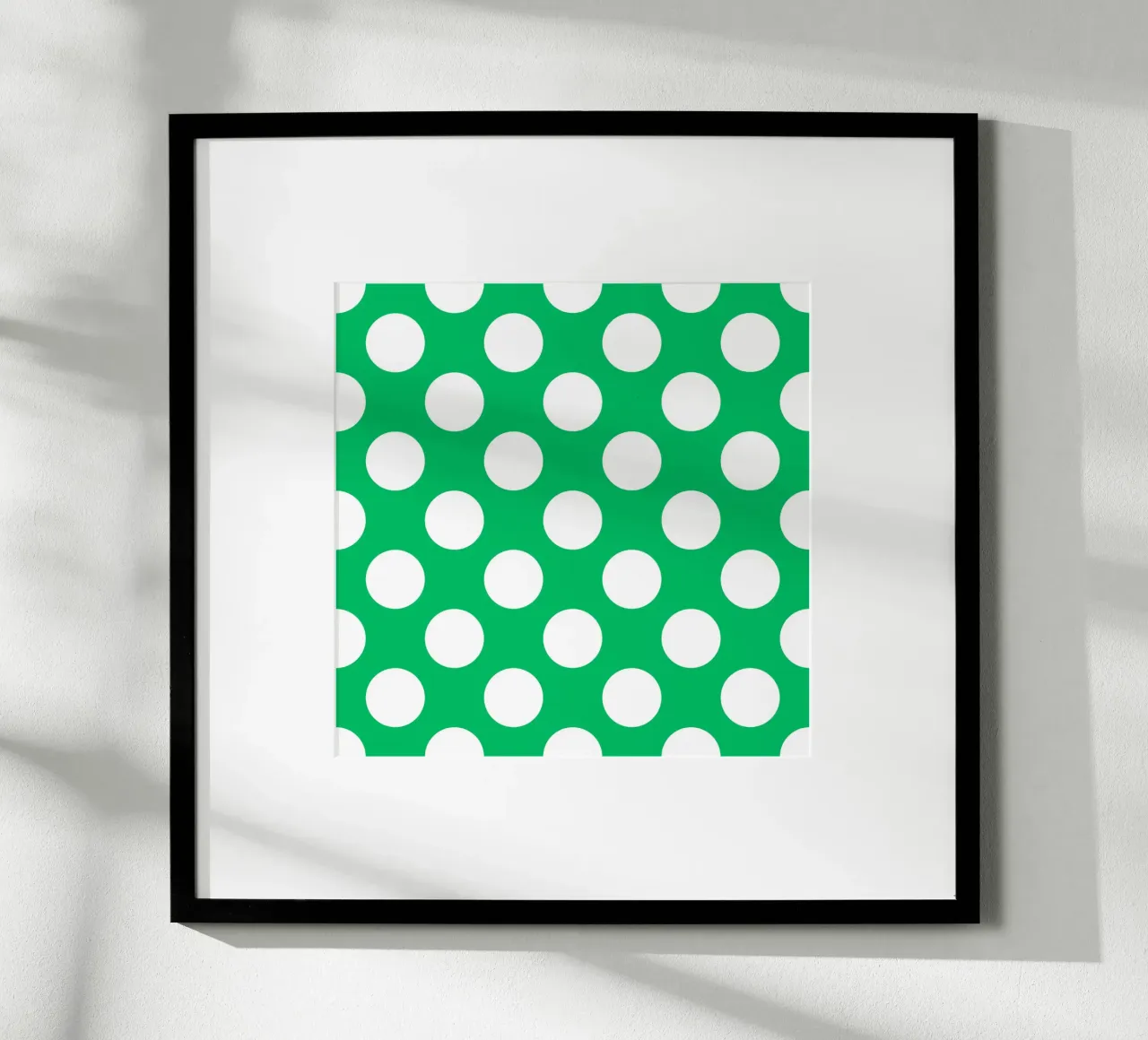 Polka Dots in Smaragdgrün Hahnemühle von Happy Littles