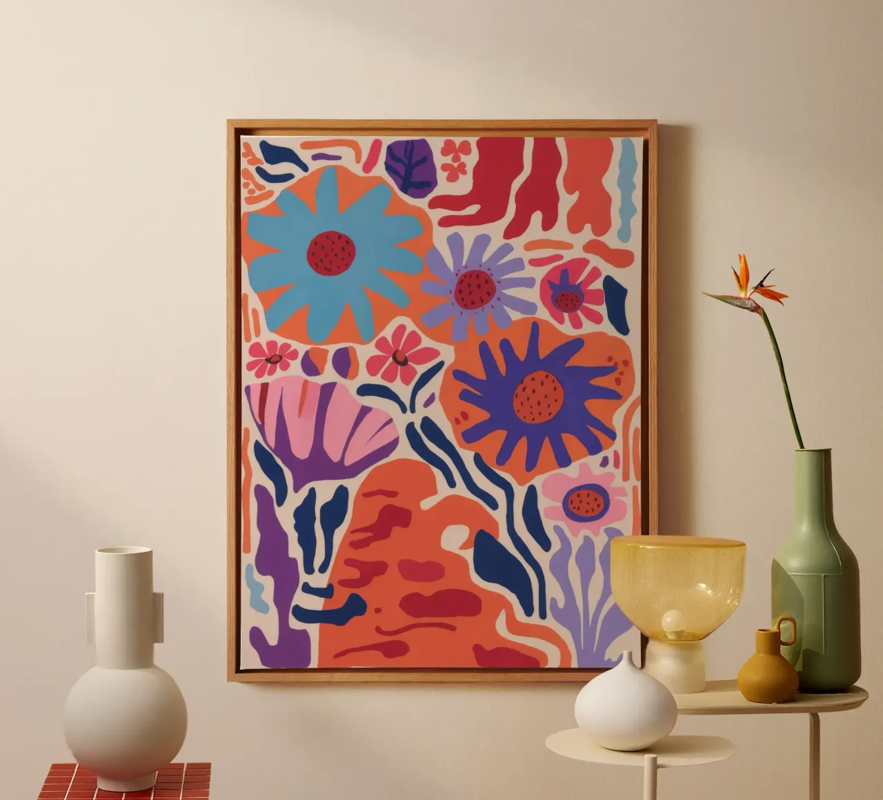 Cosmic Garden Pulse toile de Zep Layers