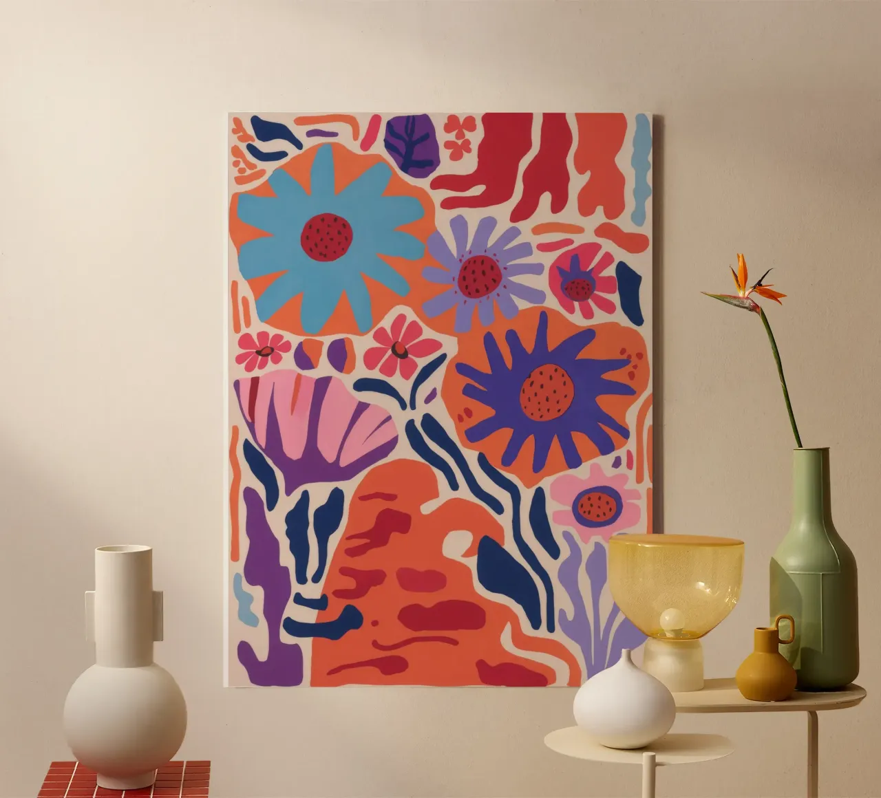 Cosmic Garden Pulse toile de Zep Layers