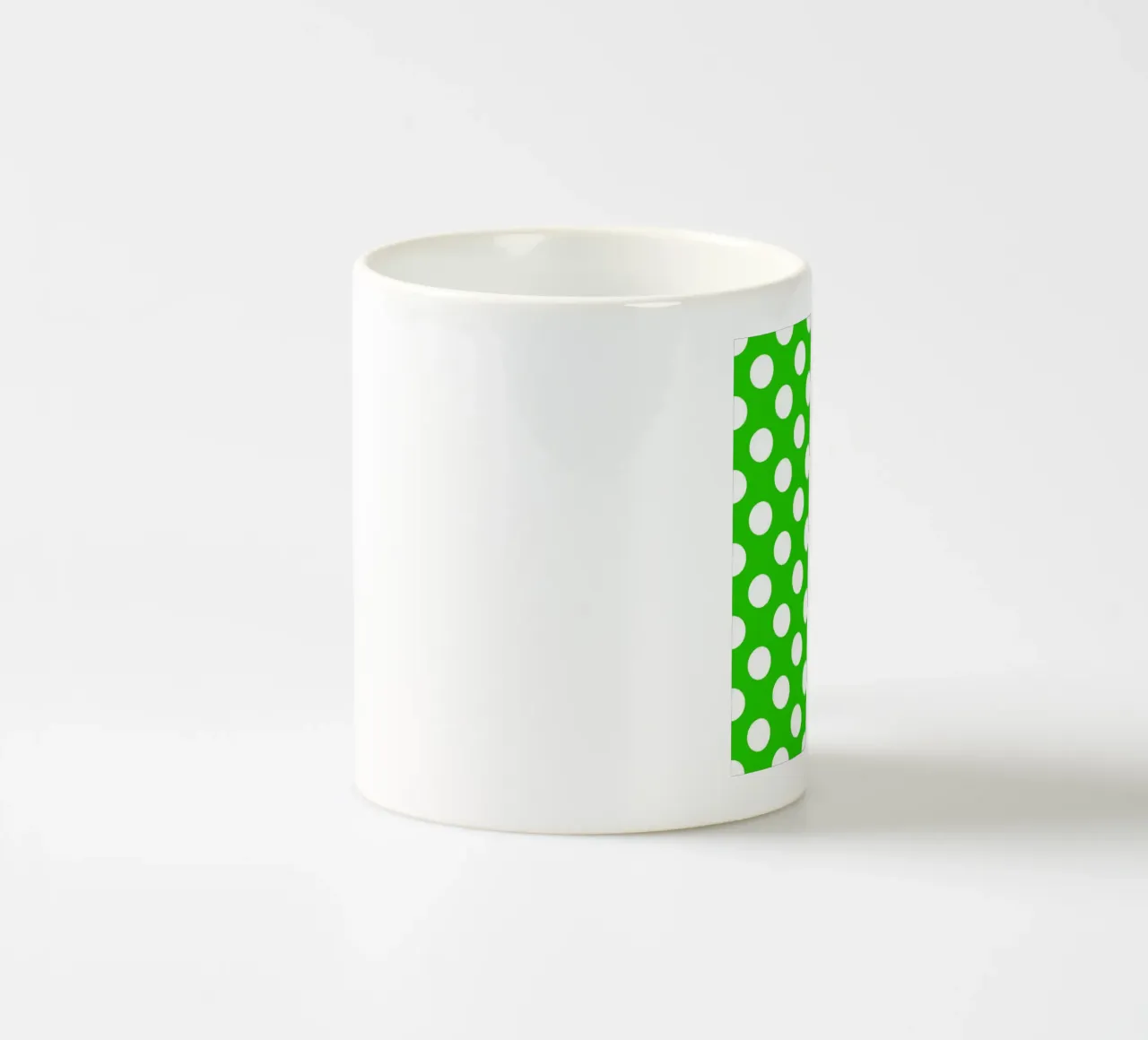 Pois verdi tazza in ceramica da Happy Littles