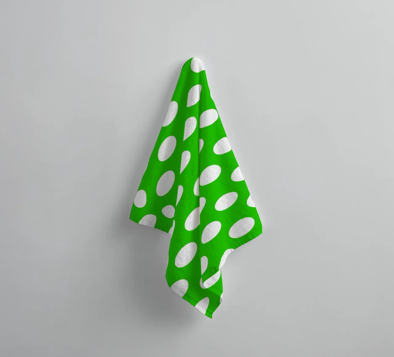 Pois verdi asciugamano da bagno da Happy Littles