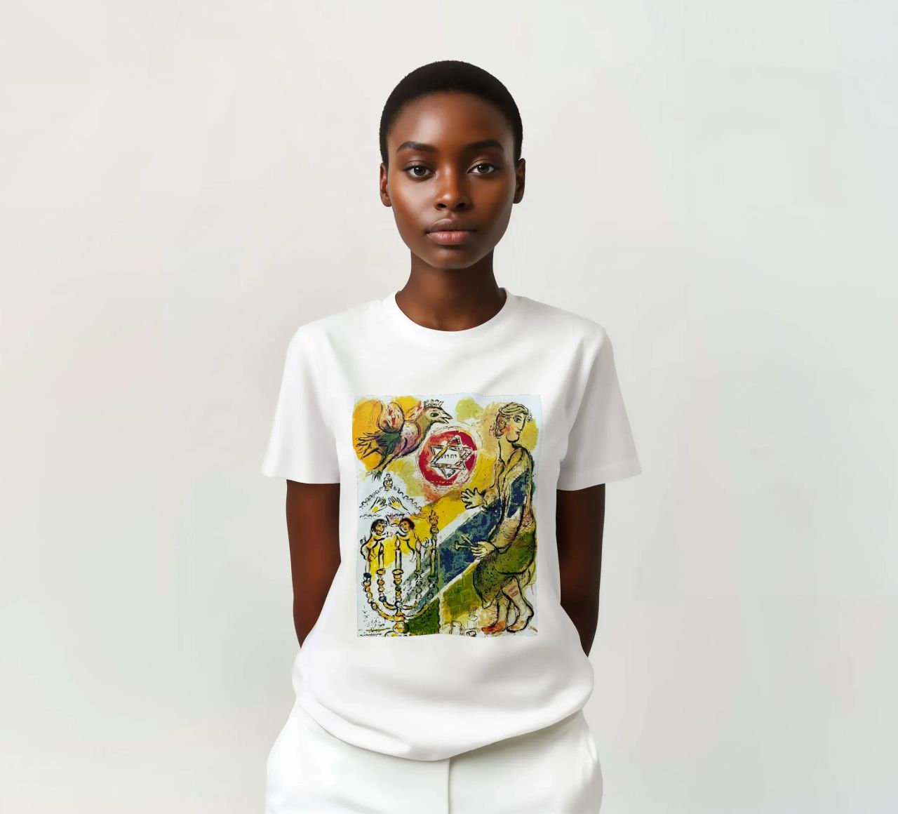 MARC CHAGALL Esodo - Stella di Davide t-shirt da DuncanBennett shop