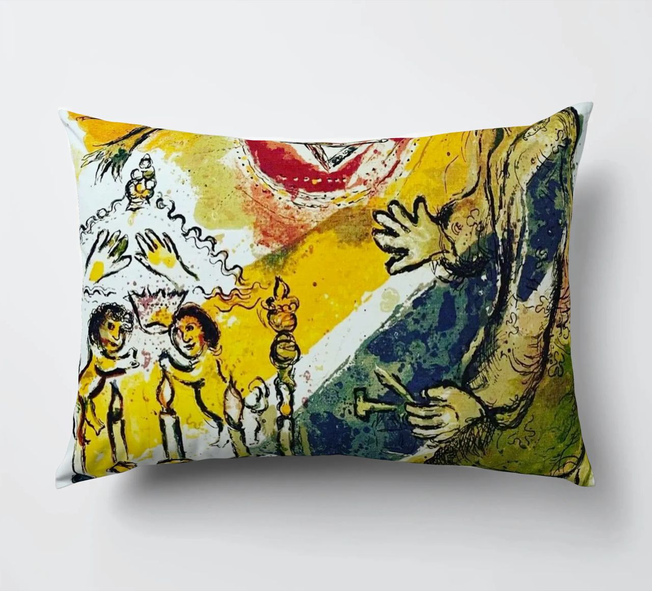 MARC CHAGALL Esodo - Stella di Davide cuscino da DuncanBennett shop