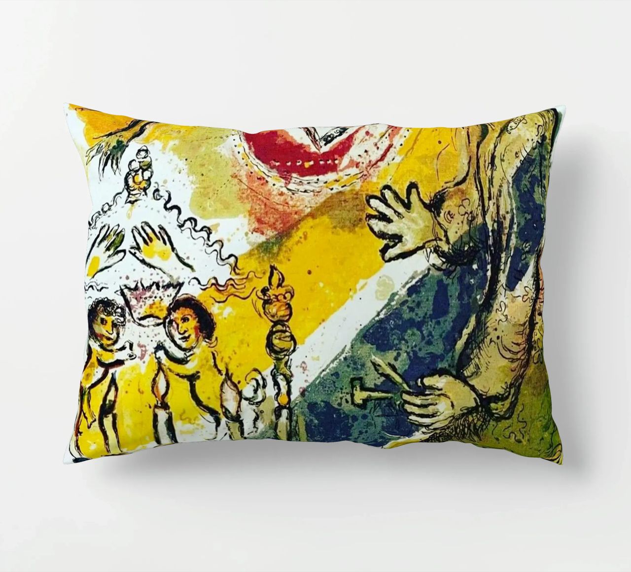MARC CHAGALL Esodo - Stella di Davide cuscino da DuncanBennett shop