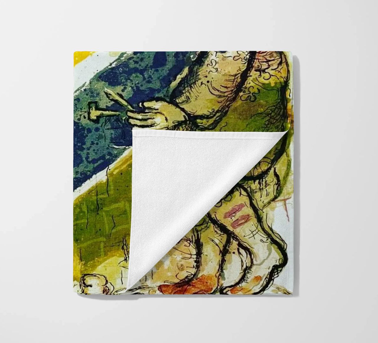MARC CHAGALL Esodo - Stella di Davide telo mare da DuncanBennett shop