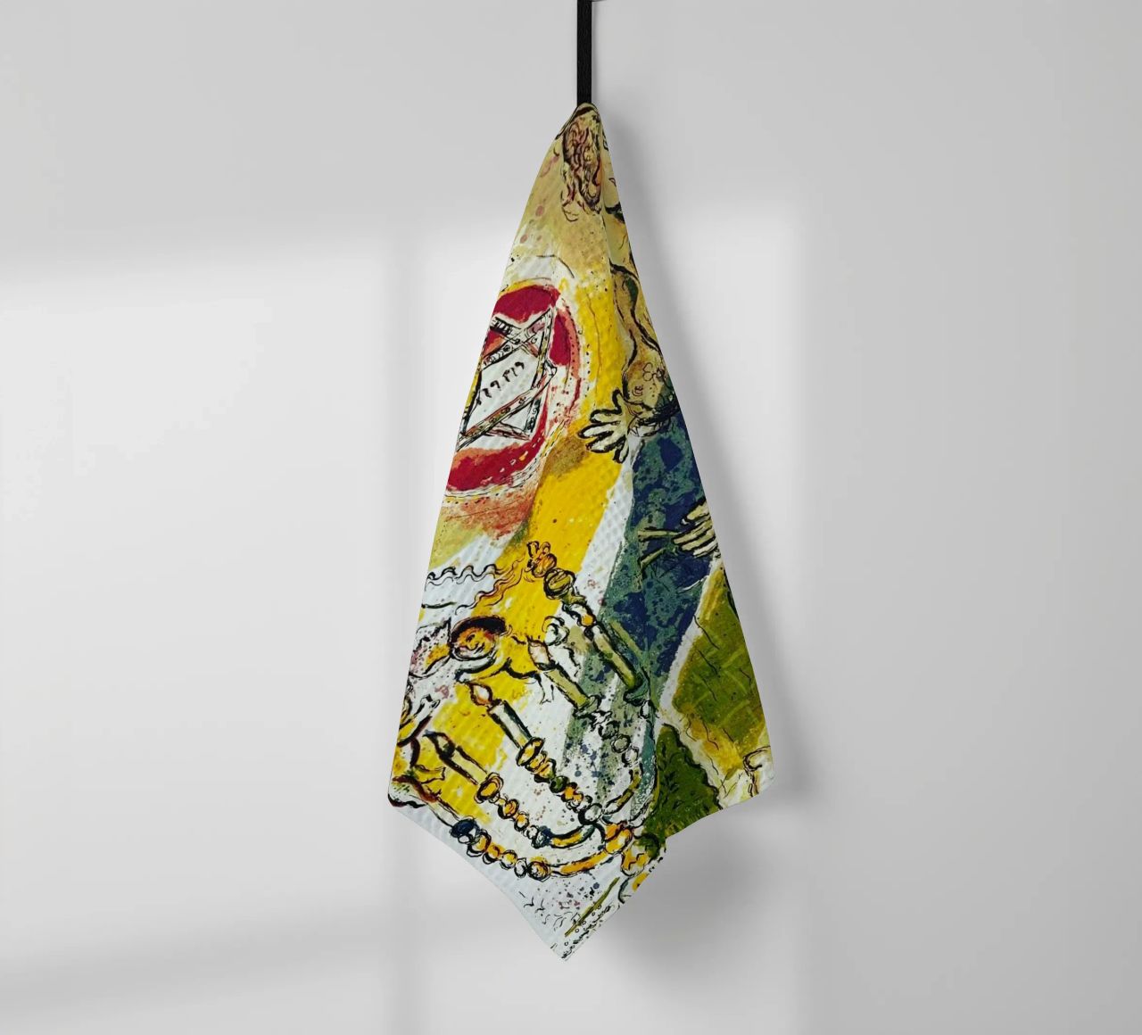 MARC CHAGALL Exodus - Étoile de David torchon de DuncanBennett shop